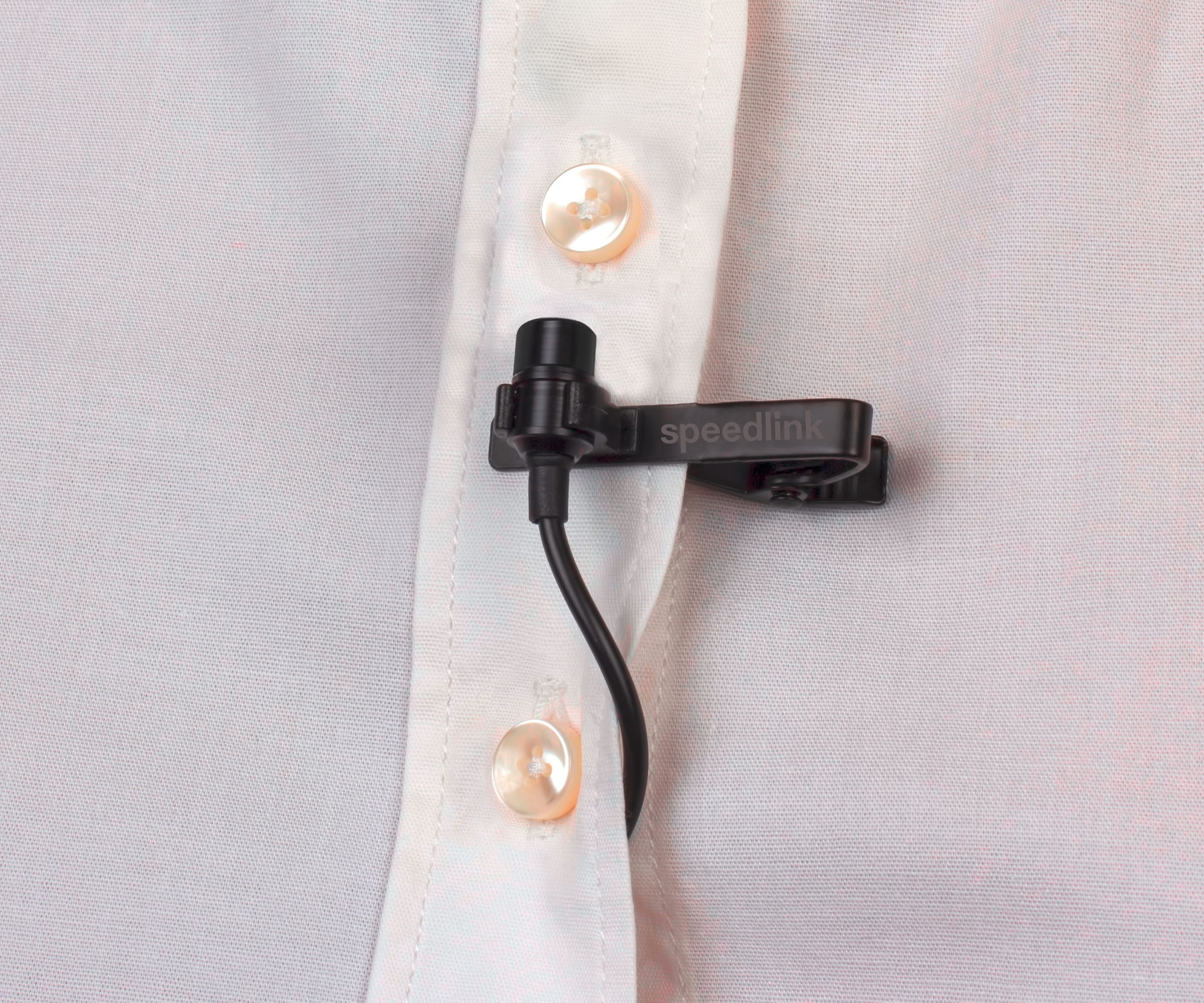 Speedlink Mikrofon »SPES Clip-On«, Clip-On