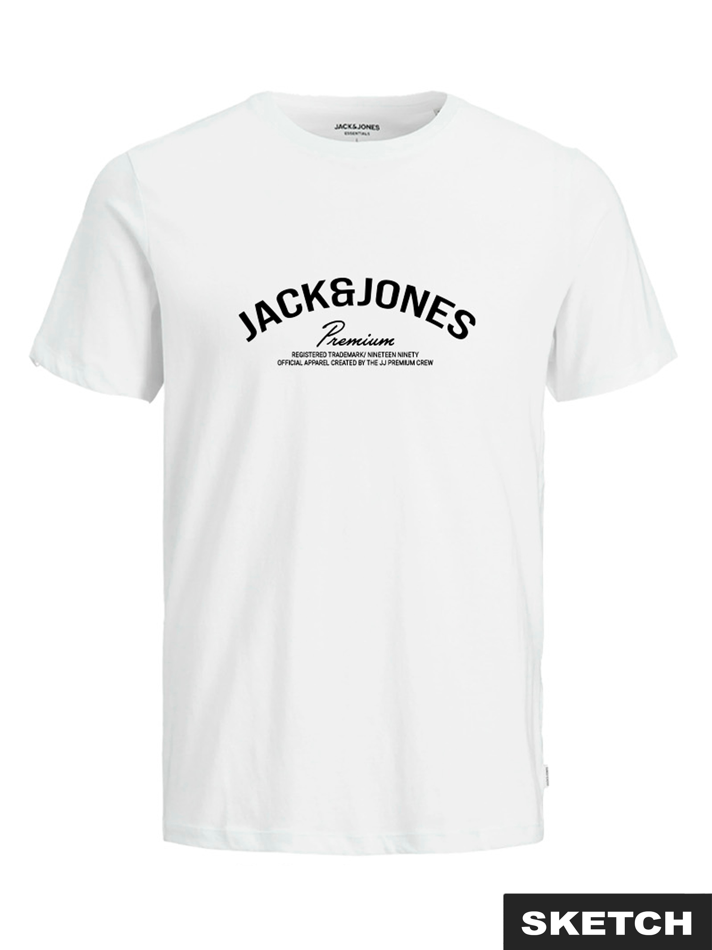 Jack & Jones T-Shirt »JPRBLATOMMY SS TEE FST« mit Logo Schriftzug