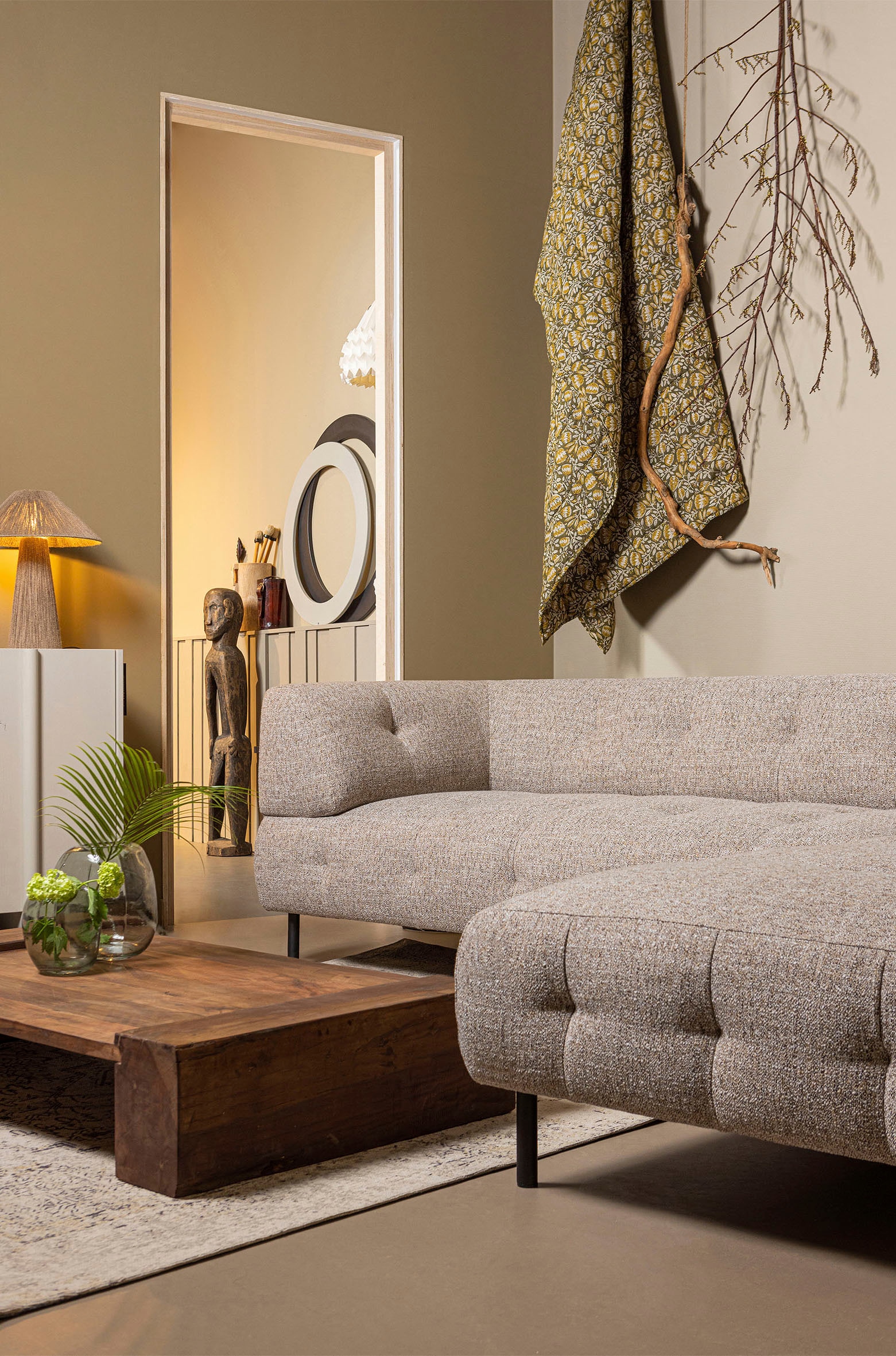 WOOOD Couchtisch »Cuno«, klare Linien, aus Mangoholz, H 30 cm x B 70 cm