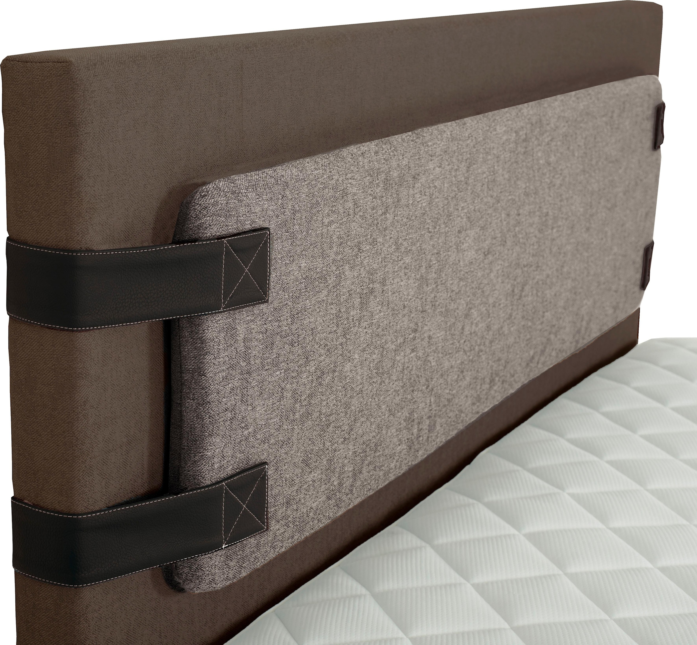 Home affaire Boxspringbett »Strada« incl. Topper, 3 Breiten, 3 Härtegrad-Ausführungen