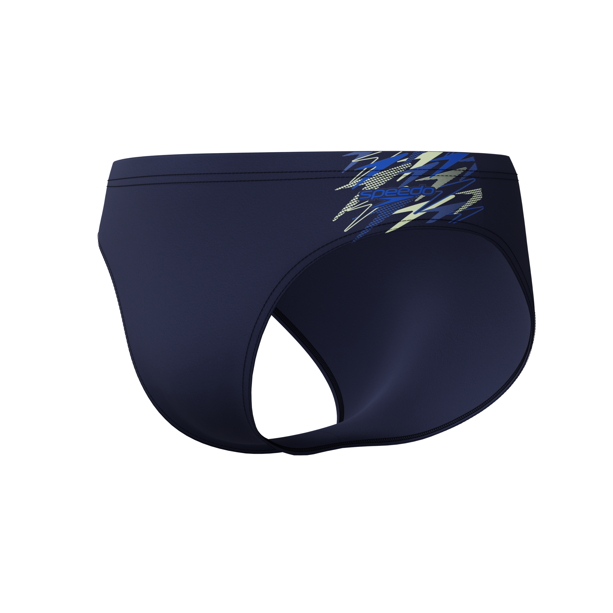 Speedo Badehose »Medley Logo Brief« mit Frontfutter, mit innenliegendem Kordelzug, vier-Wege-Stretch