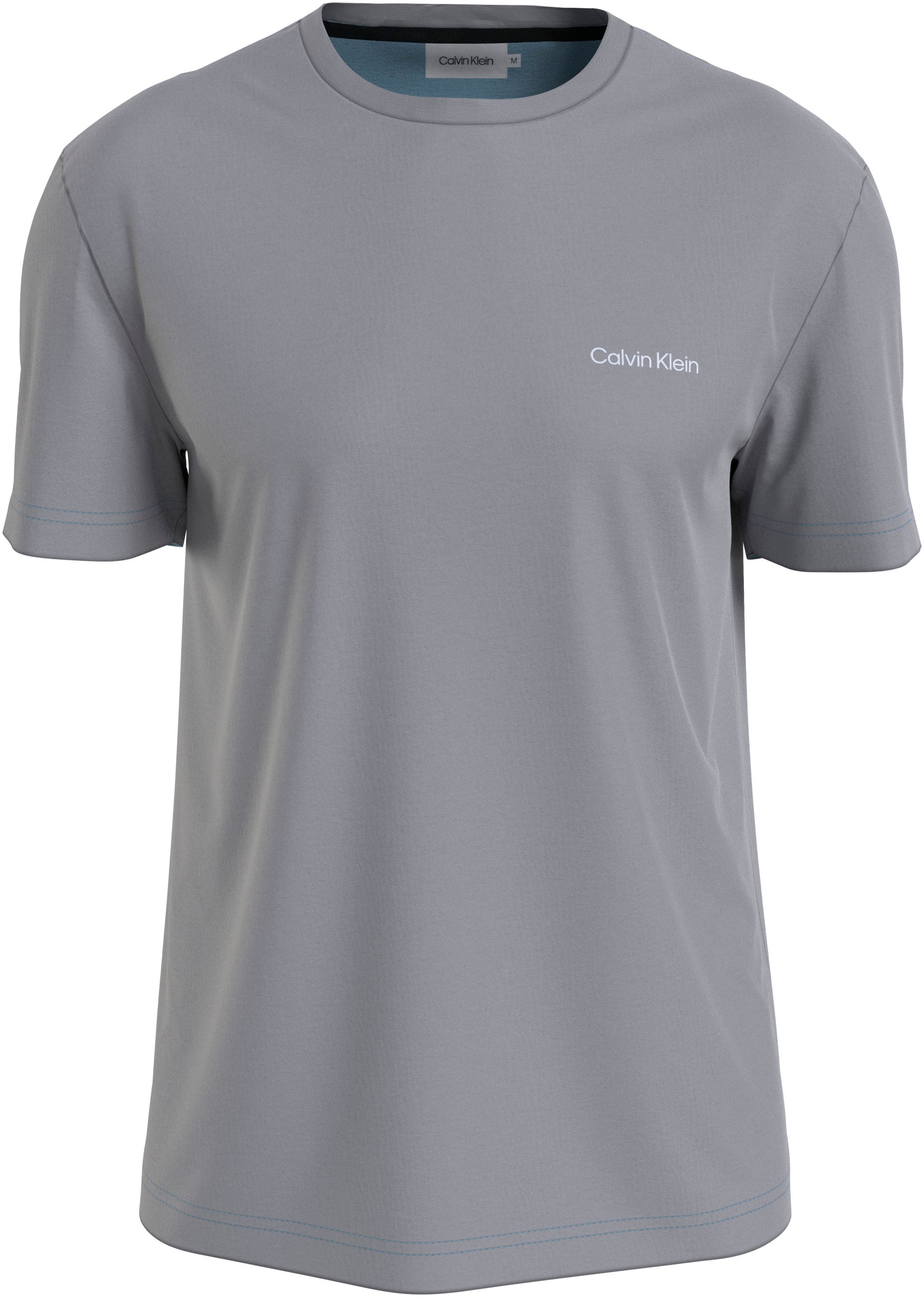 Calvin Klein T-Shirt »Micro Logo«, Winterjersey bei ♕ aus dickem