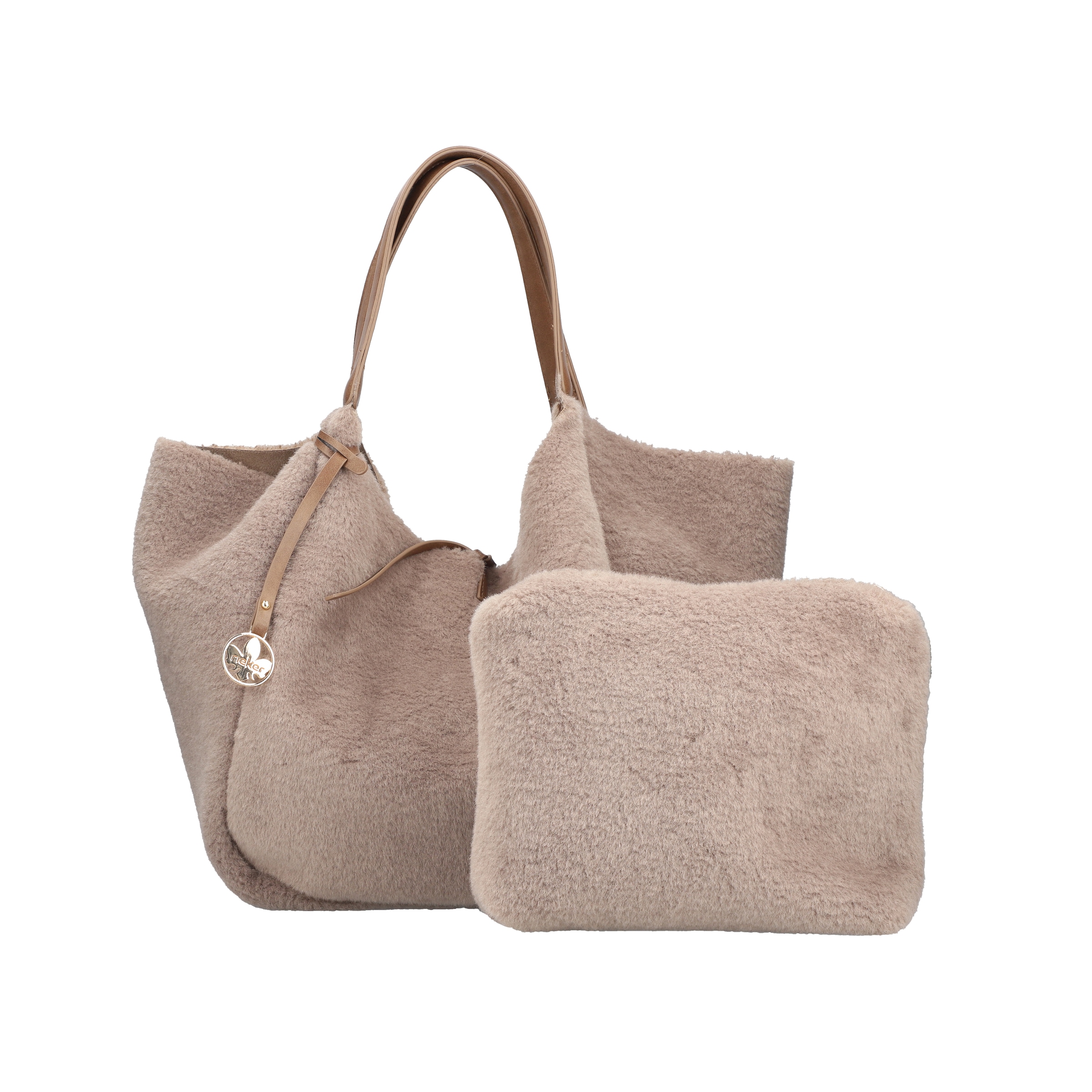 Rieker Shopper Umhängetasche mit herausnehmbarer Innentasche, 2 tlg.