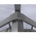 KONIFERA Pavillon »Malaga«, BxT: 300x300 cm, Stahlgestell, Polycarbonat-Dachplatten