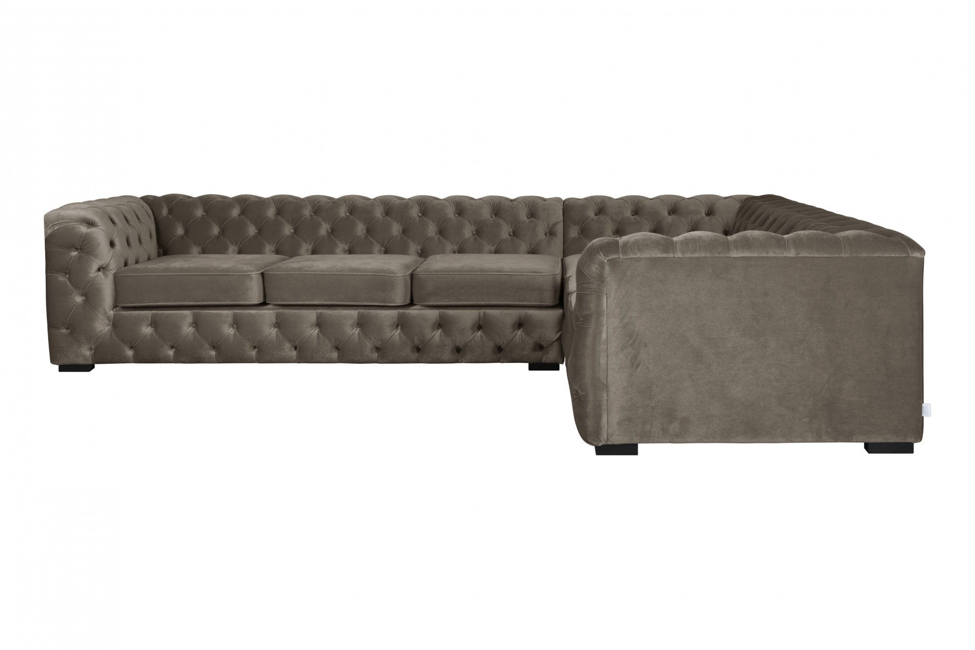 Guido Maria Kretschmer Home&Living Chesterfield-Sofa »KALINA L-Form«, hochwertig Chesterfield-Ausführung