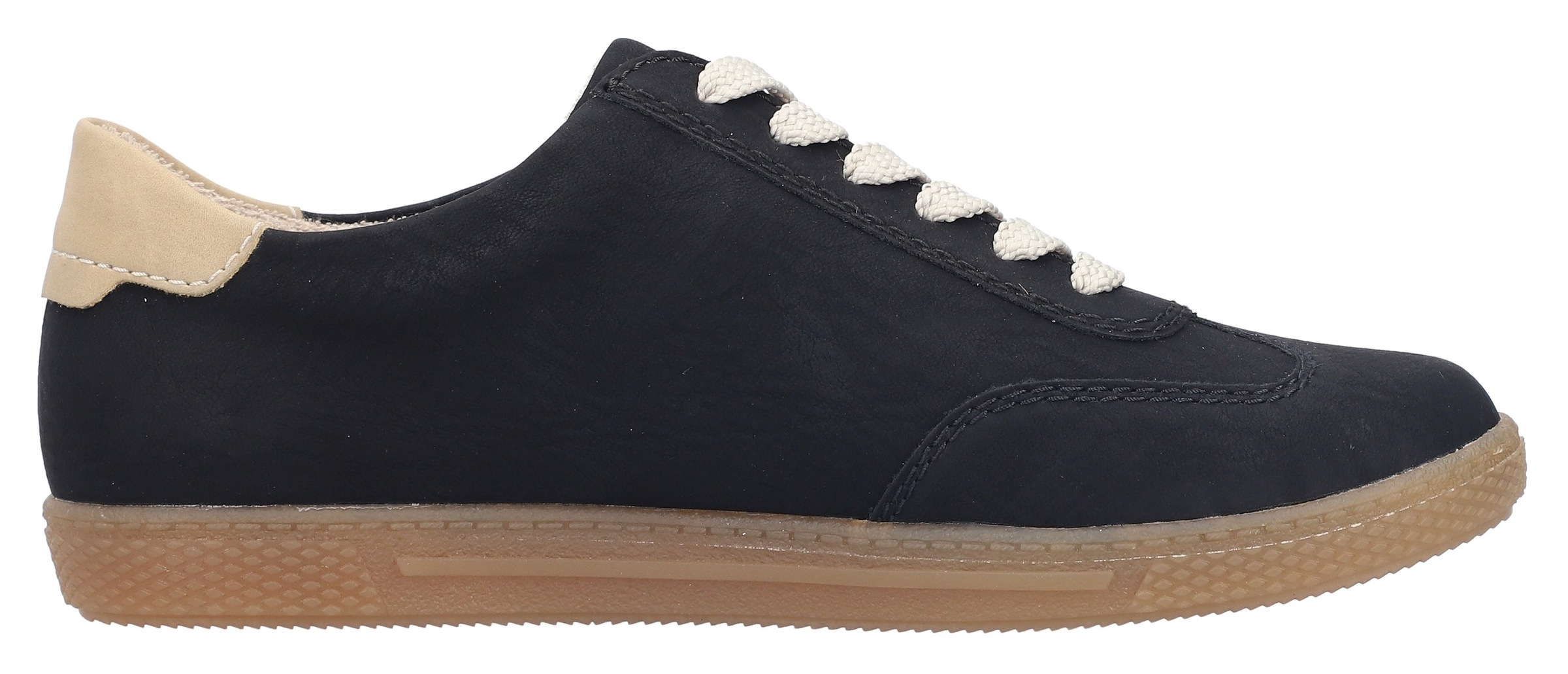 Rieker Sneaker, Halbschuh, Freizeitschuh, Schnürschuh mit Reißverschluss