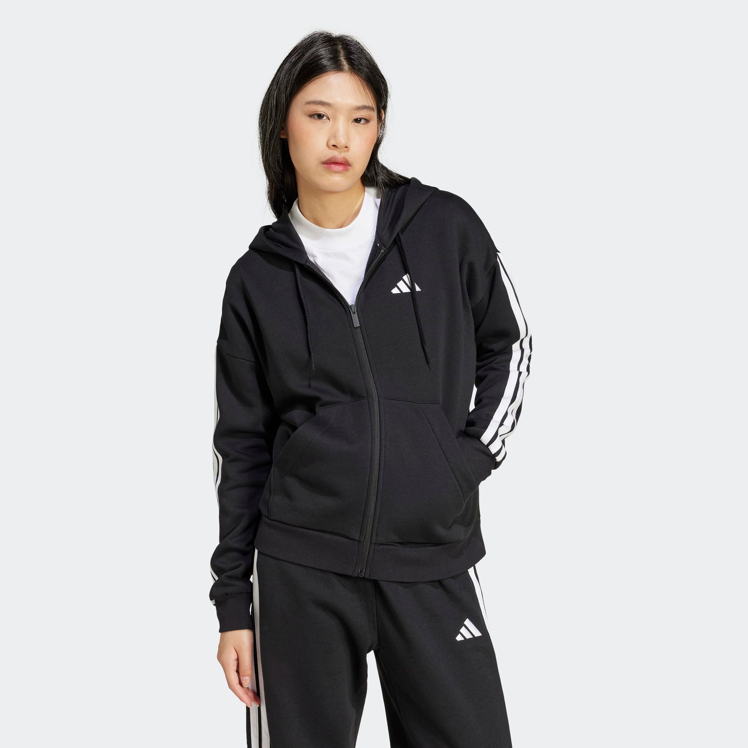 adidas Sportswear Kapuzensweatshirt »W 3S FL FZ HD«