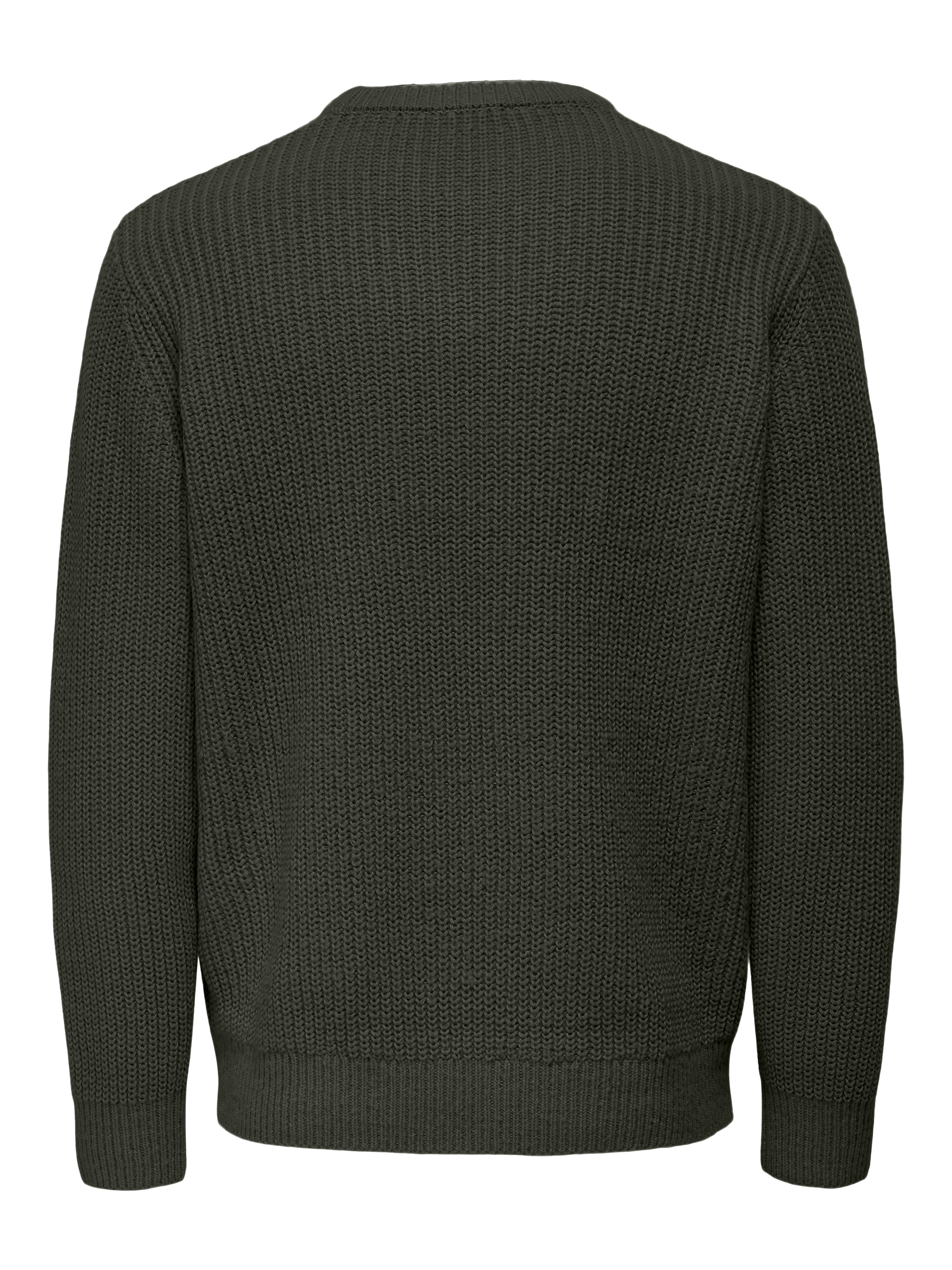 ONLY & SONS Strickpullover »ONSROLF RLX CREW NECK KNIT - OTL«