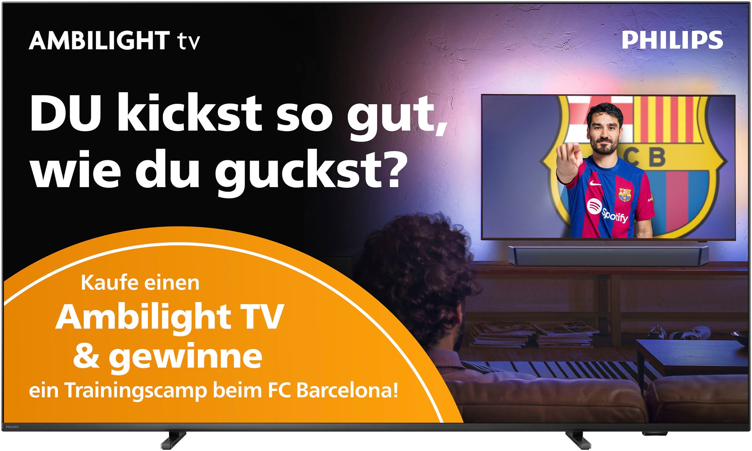 Philips Mini-LED-Fernseher »65PML9008/12«, 4K Ultra HD, Smart-TV