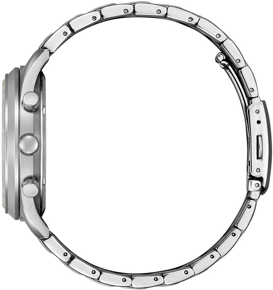Citizen Chronograph, Armbanduhr, Herrenuhr, Solar, Stoppfunktion, Edelstahlarmband