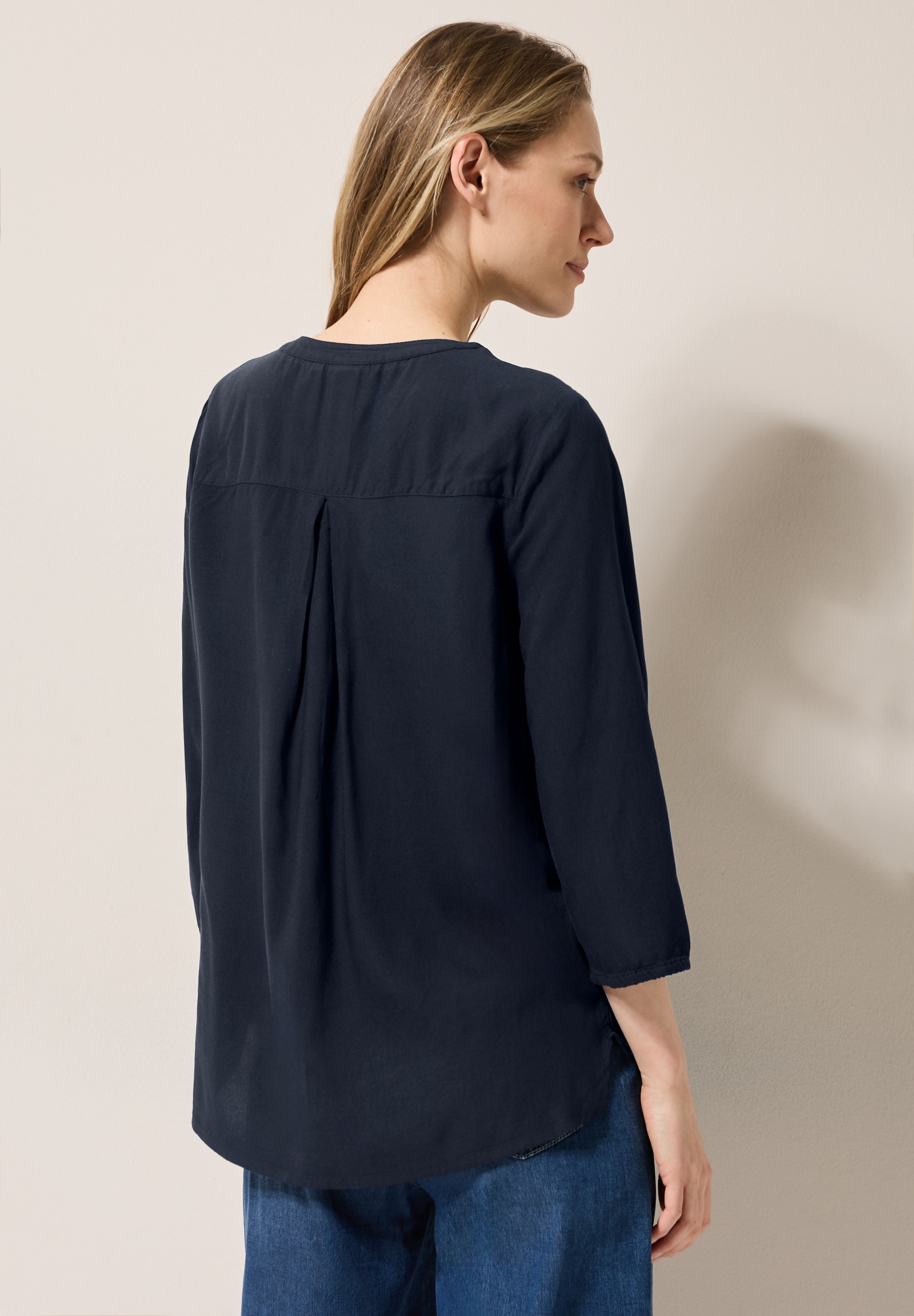 Cecil Klassische Bluse, in Unifarbe