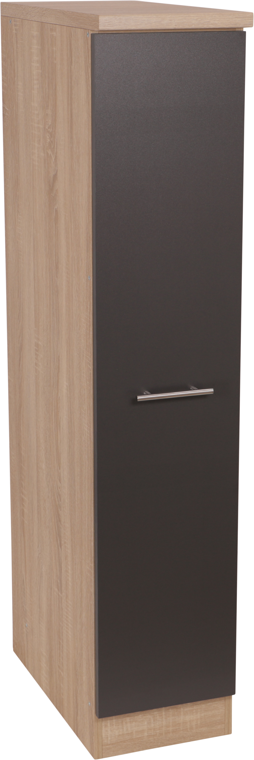 RESPEKTA Apothekerschrank "Merle" Breite 30 cm, Metallstangengriffe, Höhe 144,8 cm