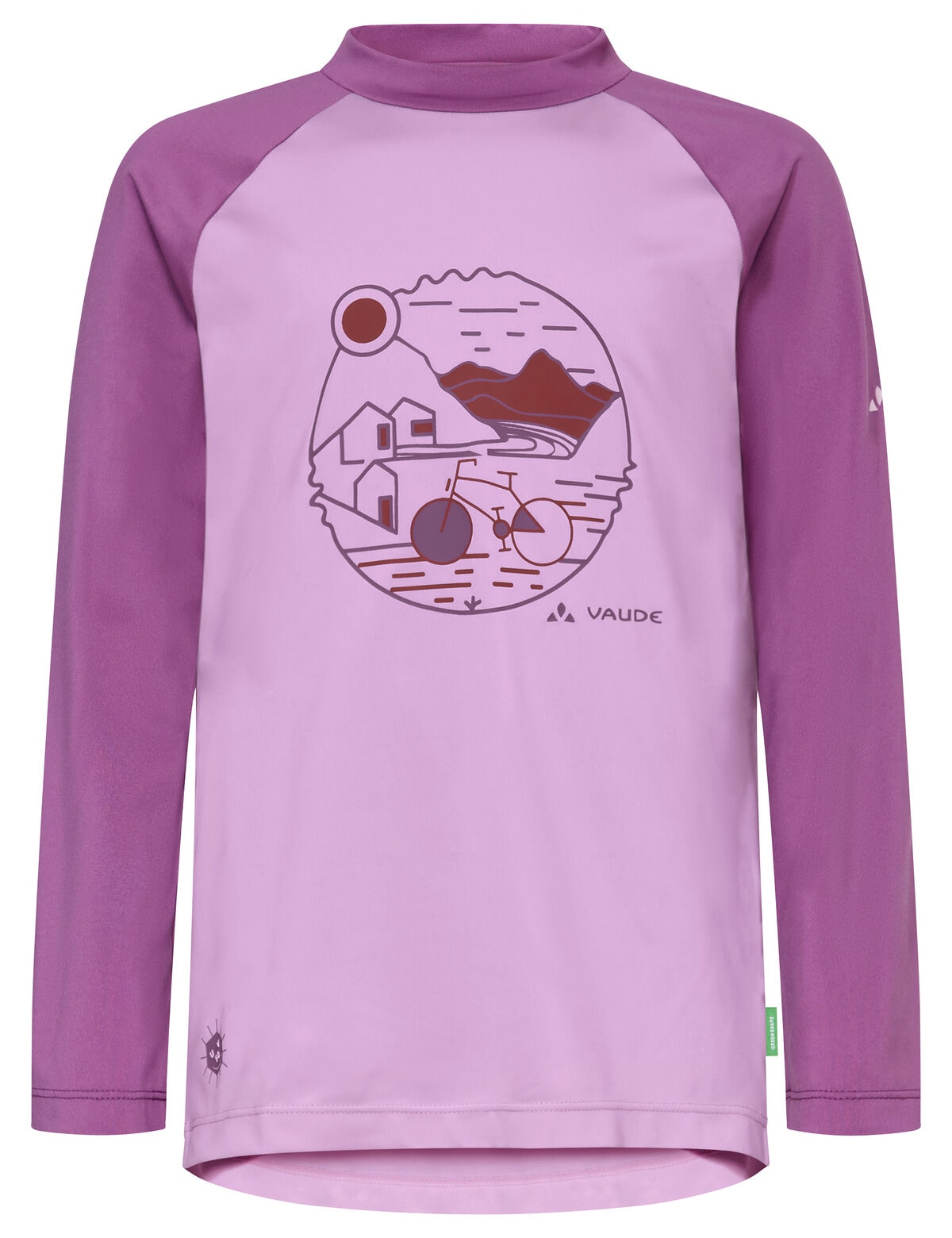VAUDE Langarmshirt »Kids Solaro LS T-Shirt III« für Kinder, Langarm, hoher UV-Schutz, elastisches Material