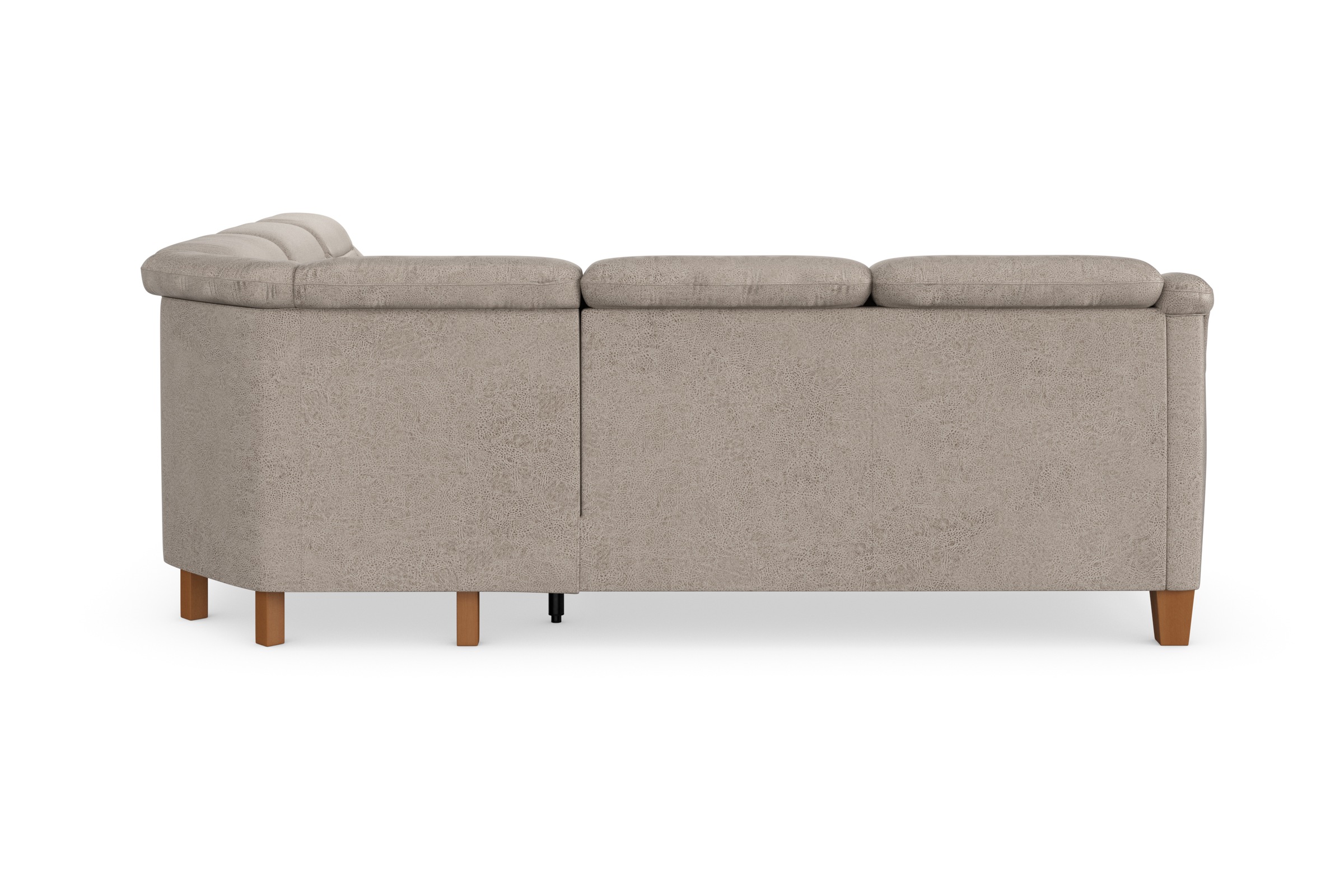 Home affaire Ecksofa »Caldera L-Form«, Federkern, wahlweise mit Kopfteilverstellung, Bettfunktion, Bettkasten