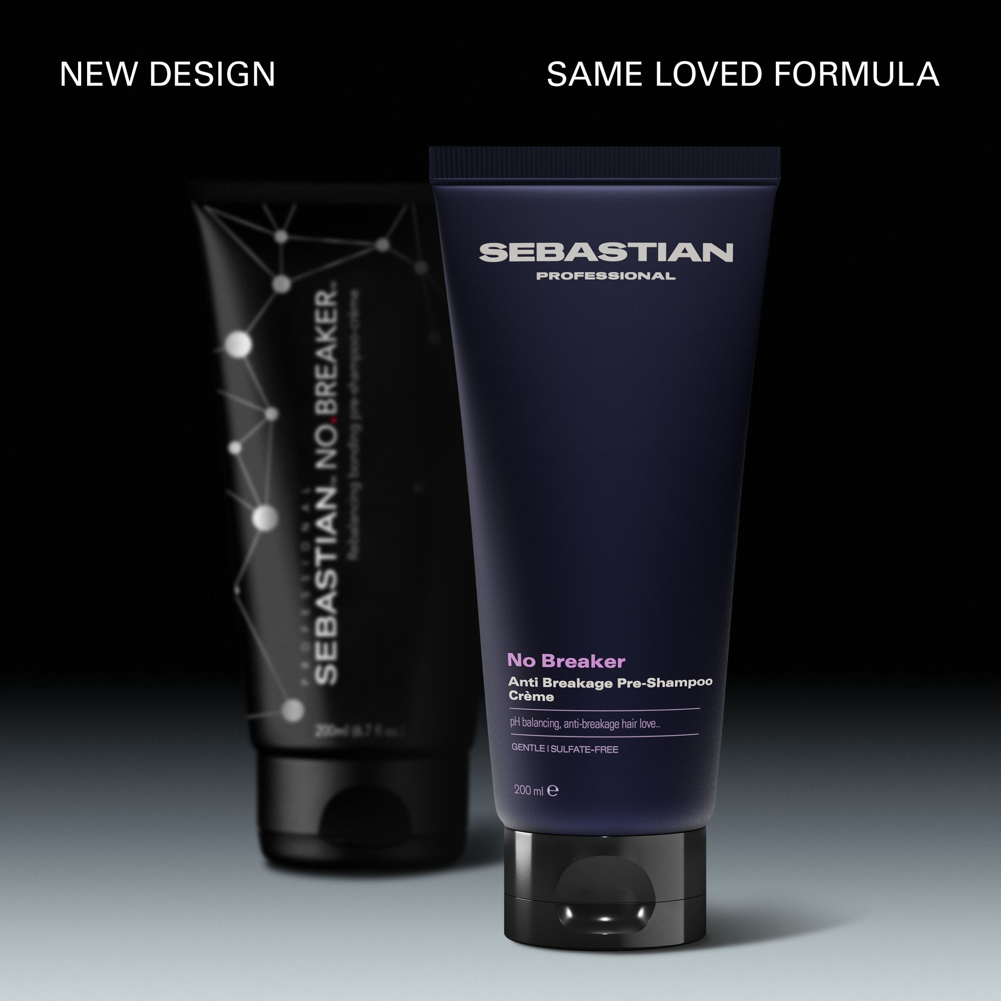 Sebastian Professional Haarshampoo »No Breaker Bonding Pre-Shampoo Crème« pflegendes Pre-Shampoo-Treatment, für glanzloses Haar, flüssige Textur