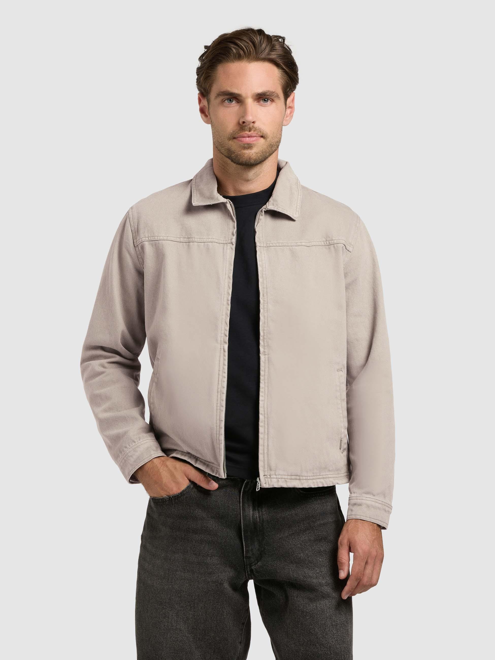 khujo Funktionsjacke »Funktionsjacke Reilly« ohne Kapuze Jeansjacke für den Übergang