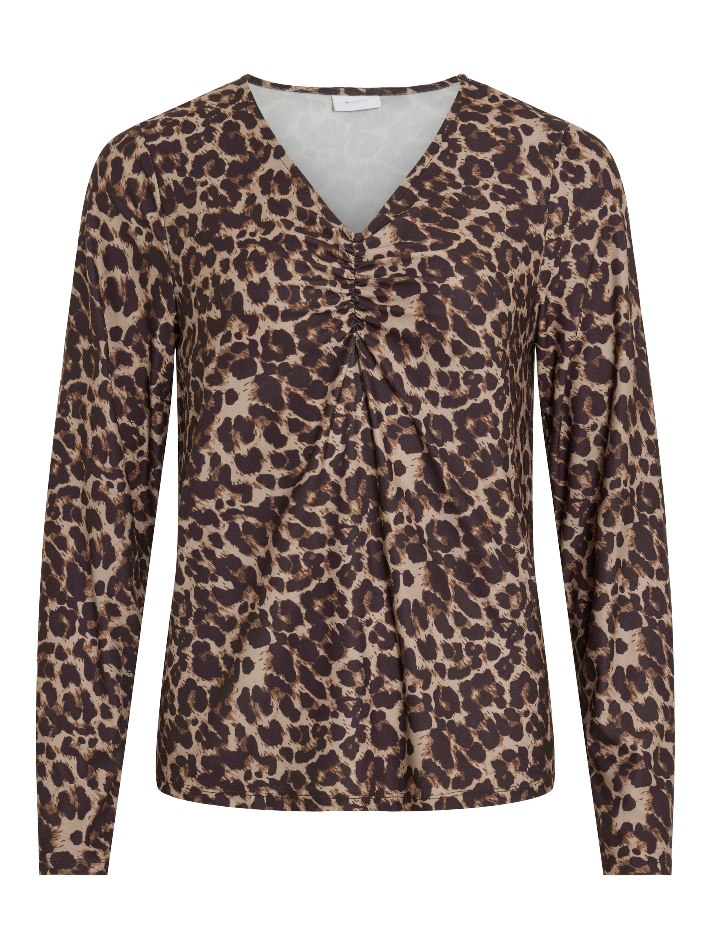 Vila V-Shirt »VILEOA V-NECK L/S TOP - NOOS«