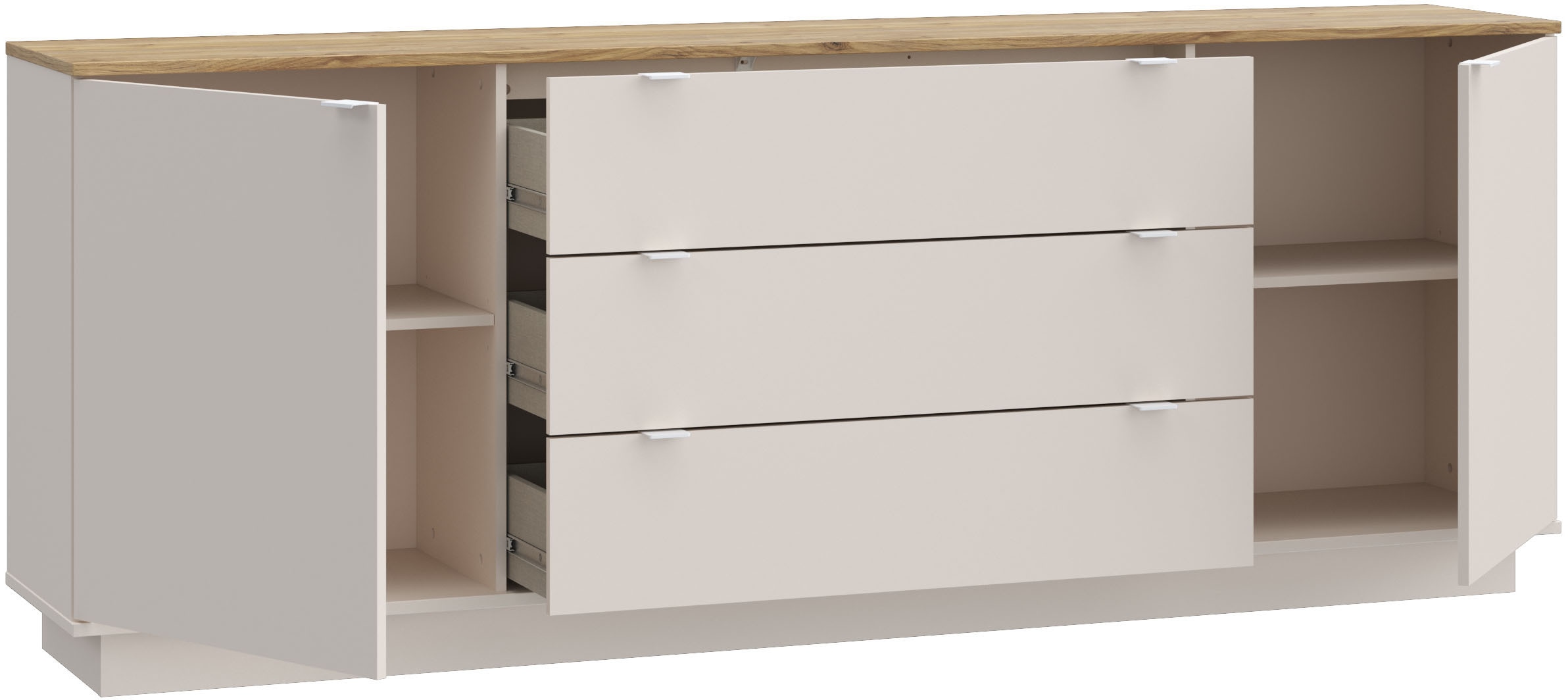 FORTE Sideboard, B/H/T 224,5/85,7/41,3 cm