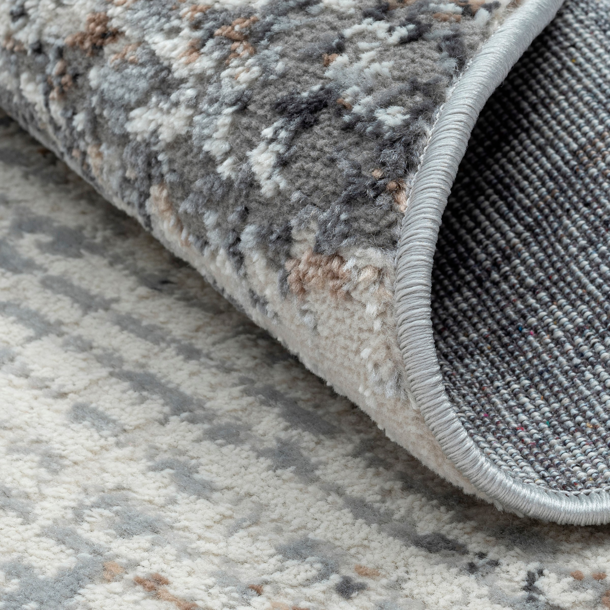 Myflair Möbel & Accessoires Teppich »My Joy« rund 8 mm Höhe Kurzflor, Scandi-Design, besonders weich durch Microfaser