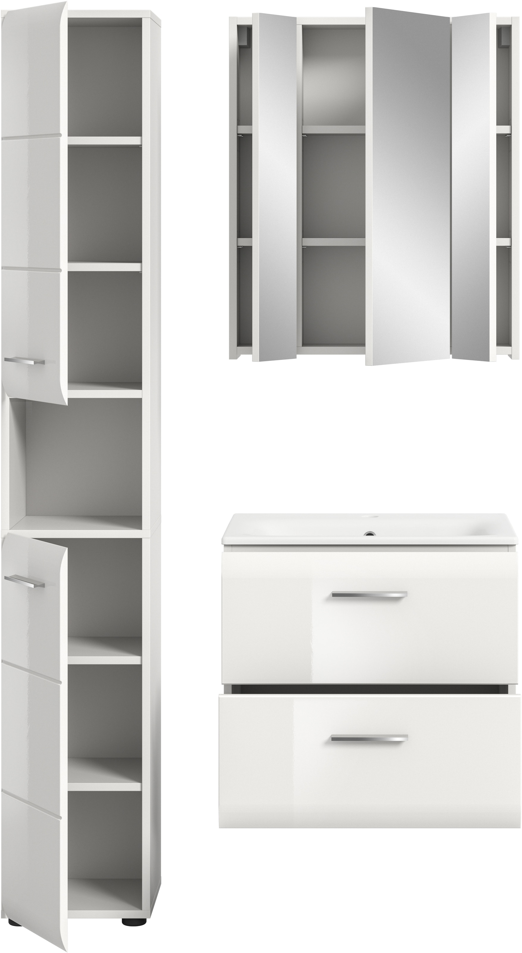 INOSIGN Badezimmer-Set Set, 4 Stk. tlg.