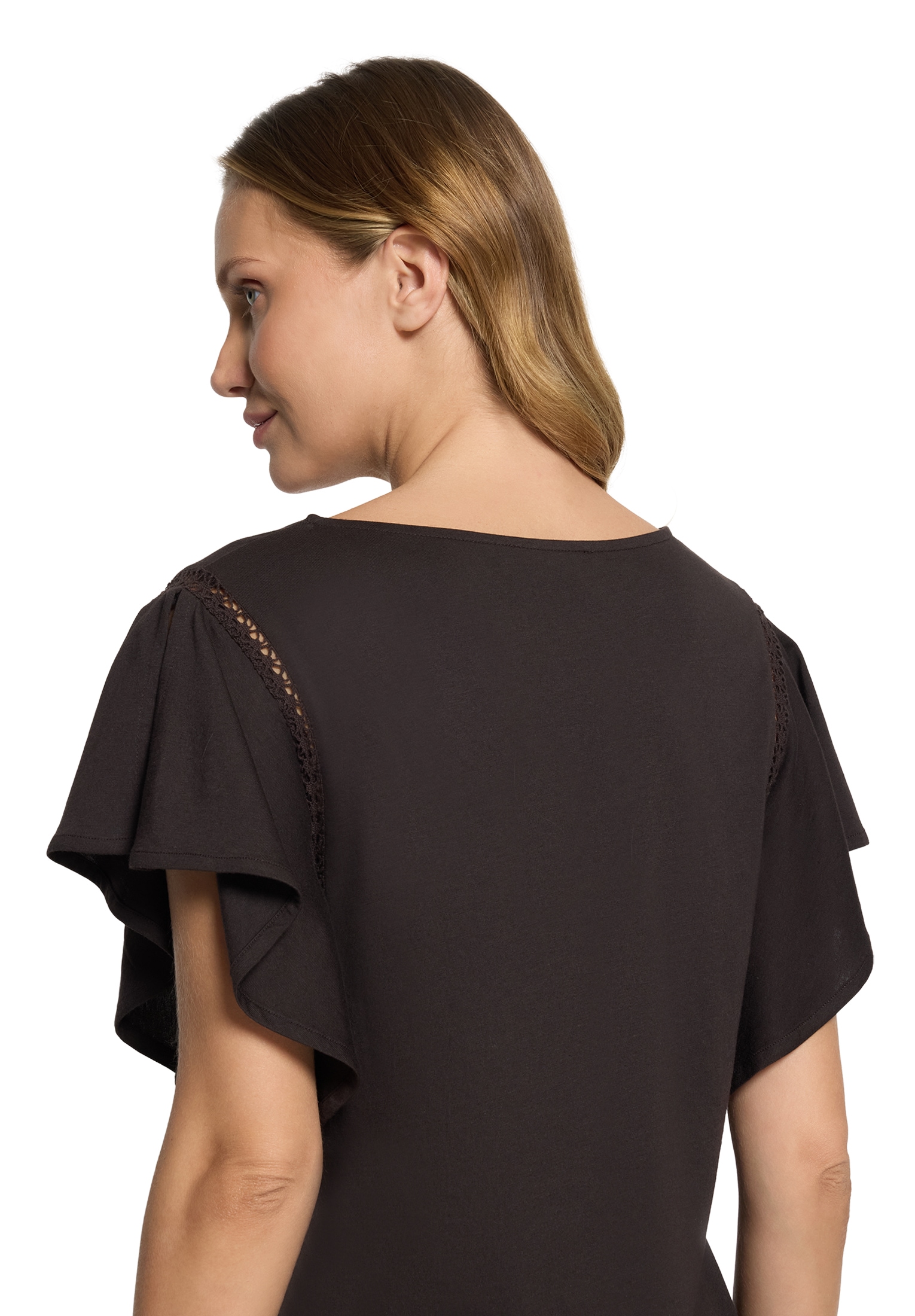 Cartoon Rundhalsshirt »Basic Shirt mit V-Ausschnitt«