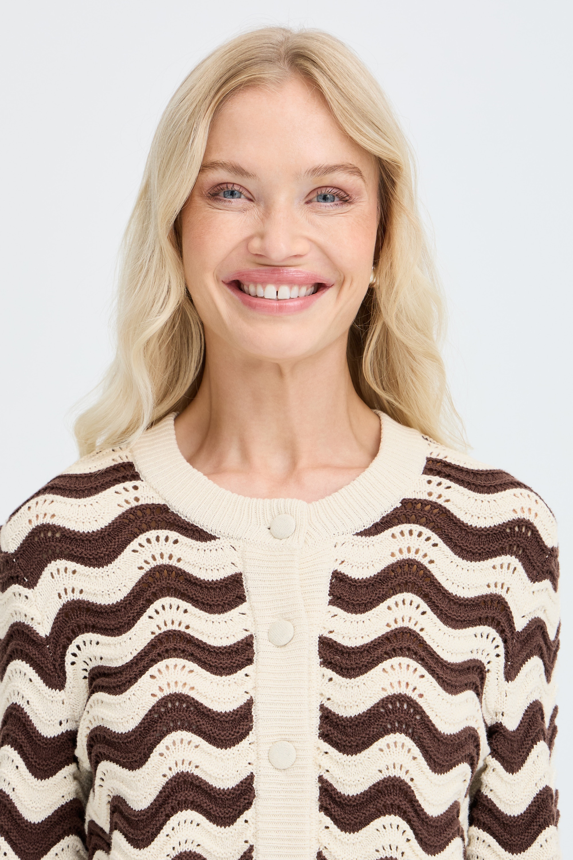 b.young Strickjacke »Damen Strick-Cardigan langarm BYMAGIO«