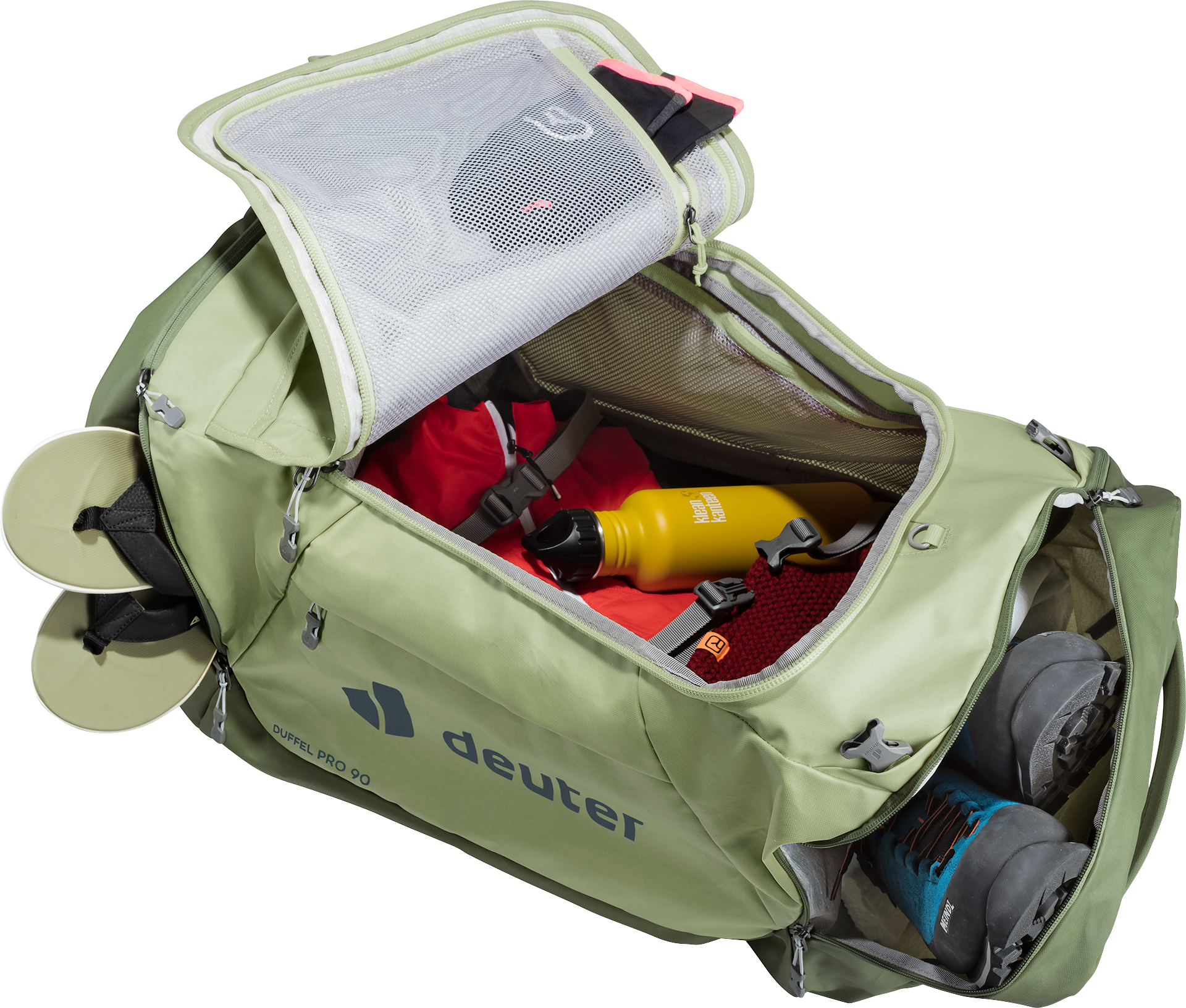 deuter Reisetasche »DUFFEL PRO 90 L« für Erwachsene, aus Polyester, 90 Liter Volumen, sportlicher Stil