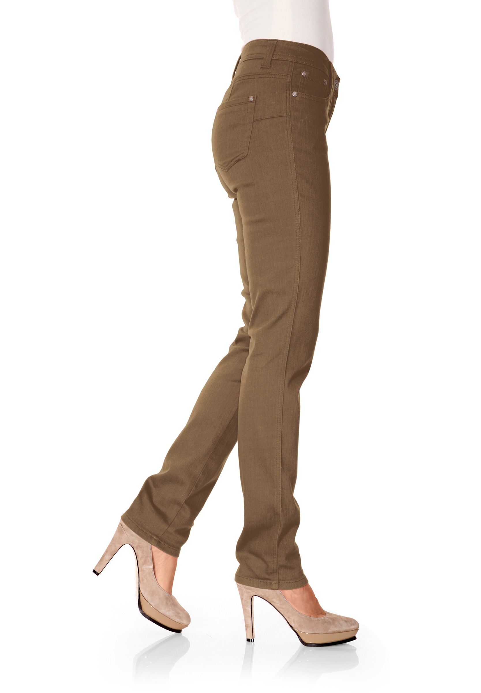 heine Röhrenhose »Push-up-Hose Röhrenhose im Casual-Look«