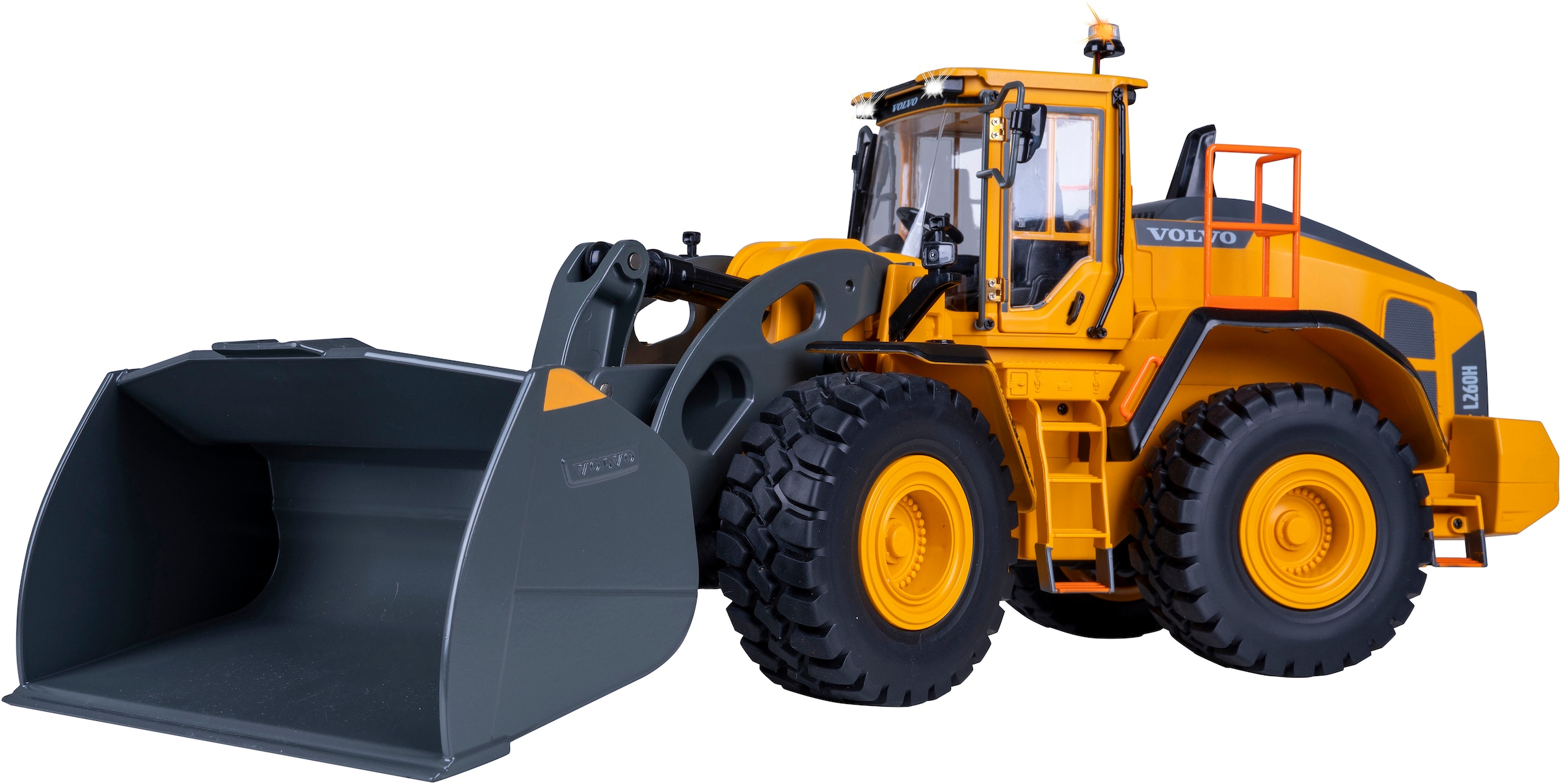Jamara RC-Bagger »Radlader Volvo L260H Metal  2,4GHz« LED-Licht; Maßstab 1:14