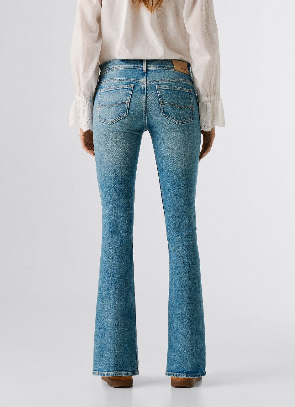 Pepe Jeans 5-Pocket-Jeans »FLARE LW PIMLICO« im Flared Fit