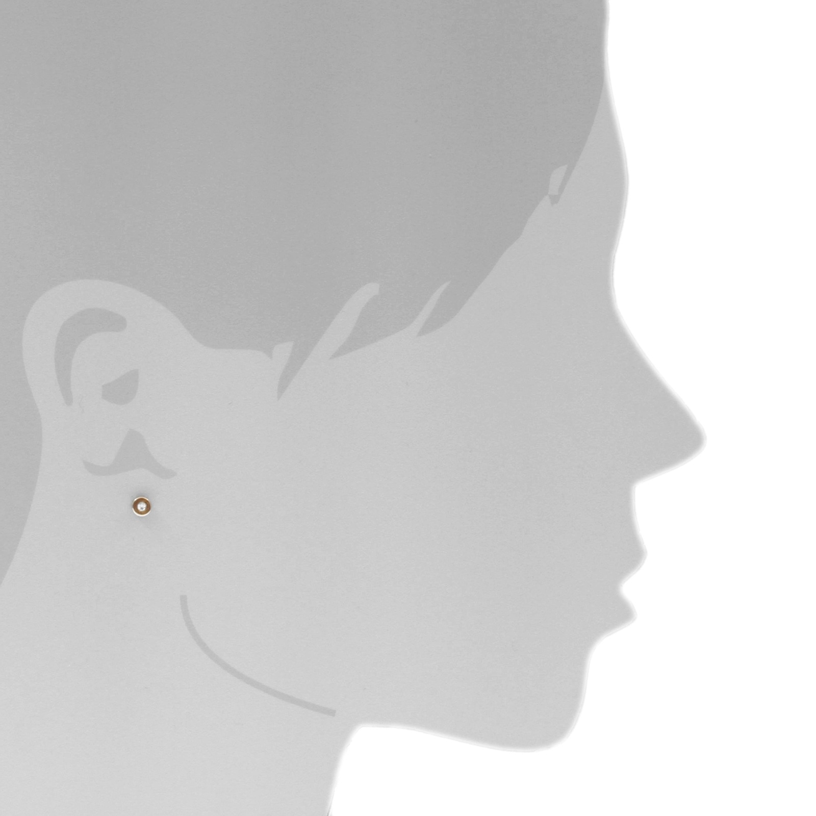 OSTSEE-SCHMUCK Paar Ohrstecker »- Sunny Exklusiv - Silber 925/000 & Gold 585/000 - Schmuckstein«