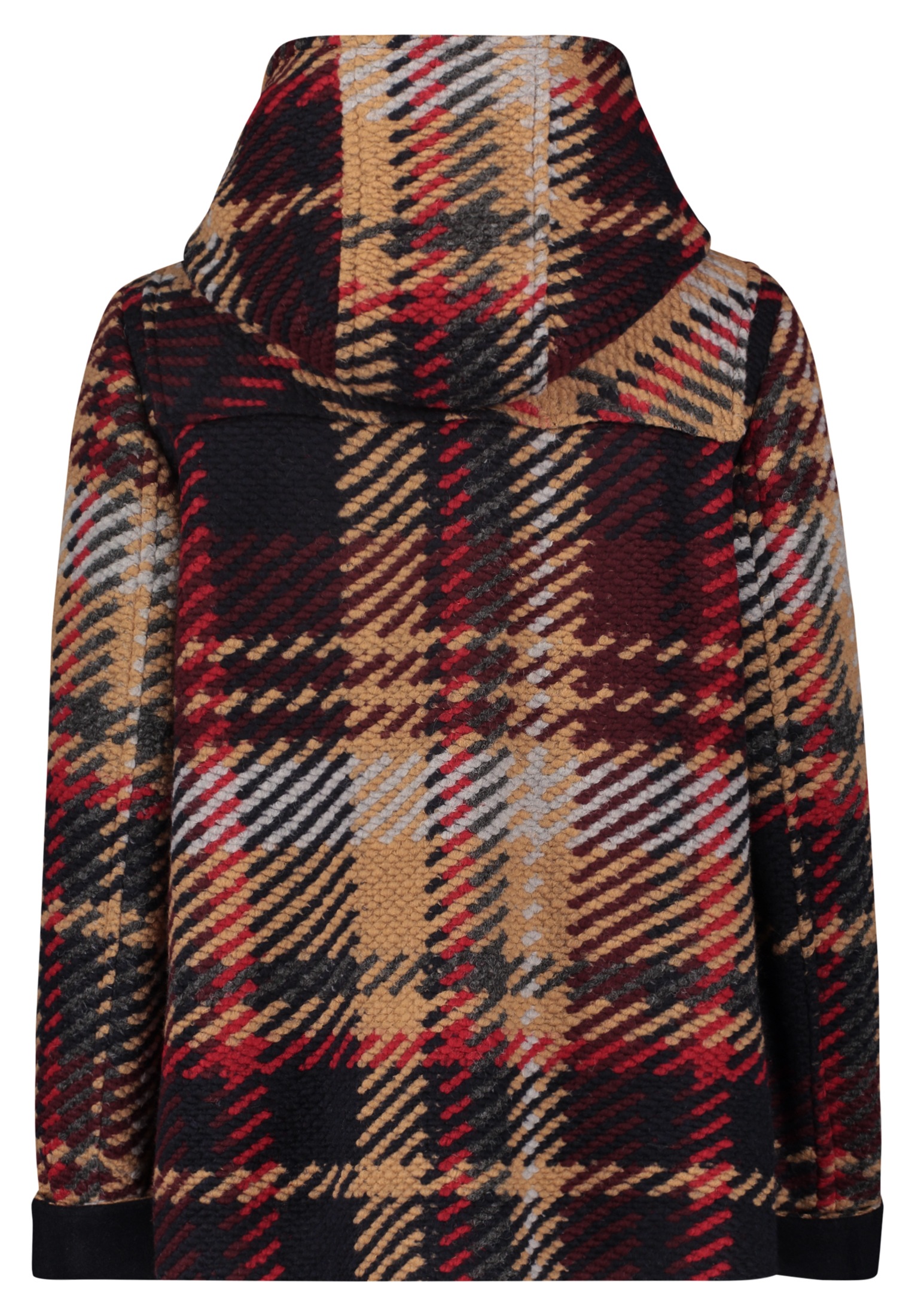 Amber & June Wolljacke »Duffle-Jacke mit Kapuze«