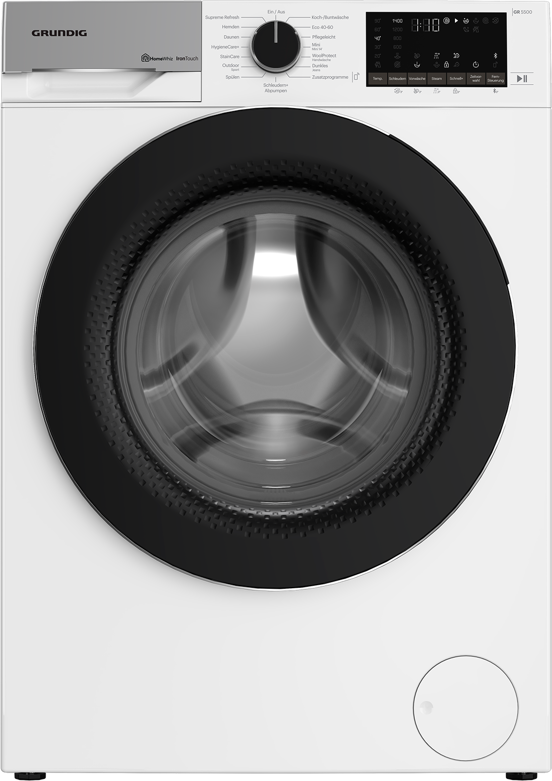 Grundig Waschmaschine »GW5P58415W1 7178579600«, 8 kg, 1400 U/min, WaterProtect