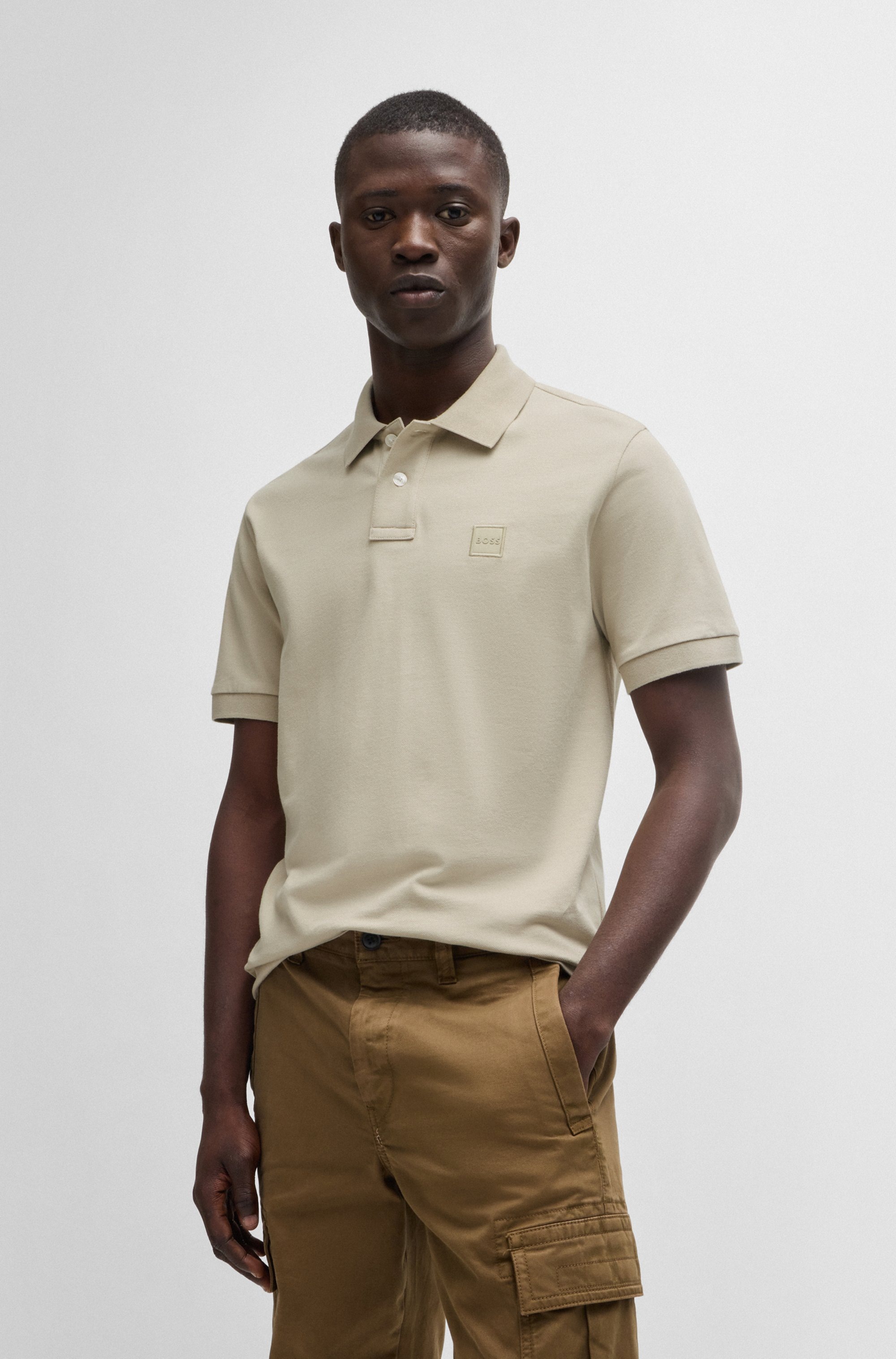 BOSS ORANGE Poloshirt »Passenger«, mit Polokragen
