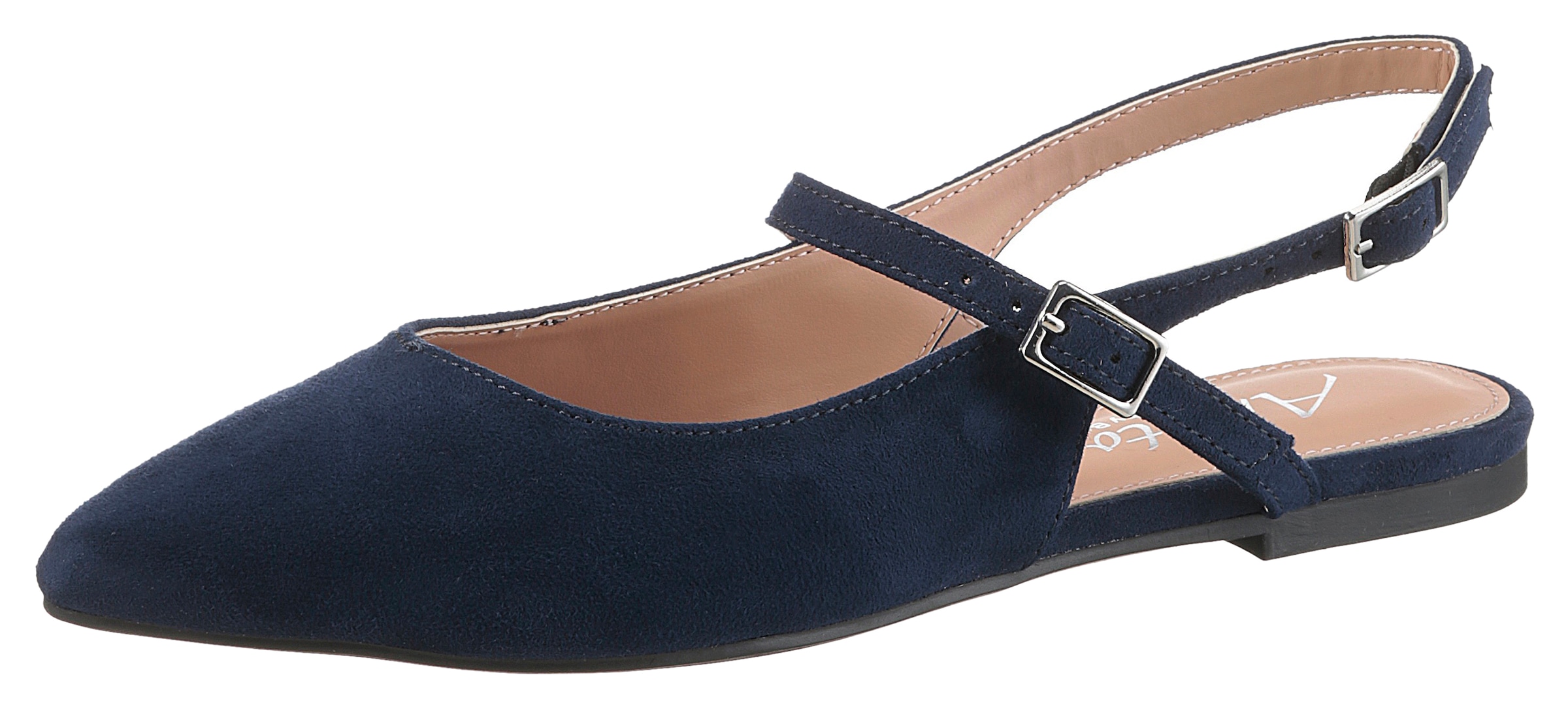 Aniston SHOES Slingpumps, Flat, Sommerschuh, Riemchensandale - neue KOLLEKTION