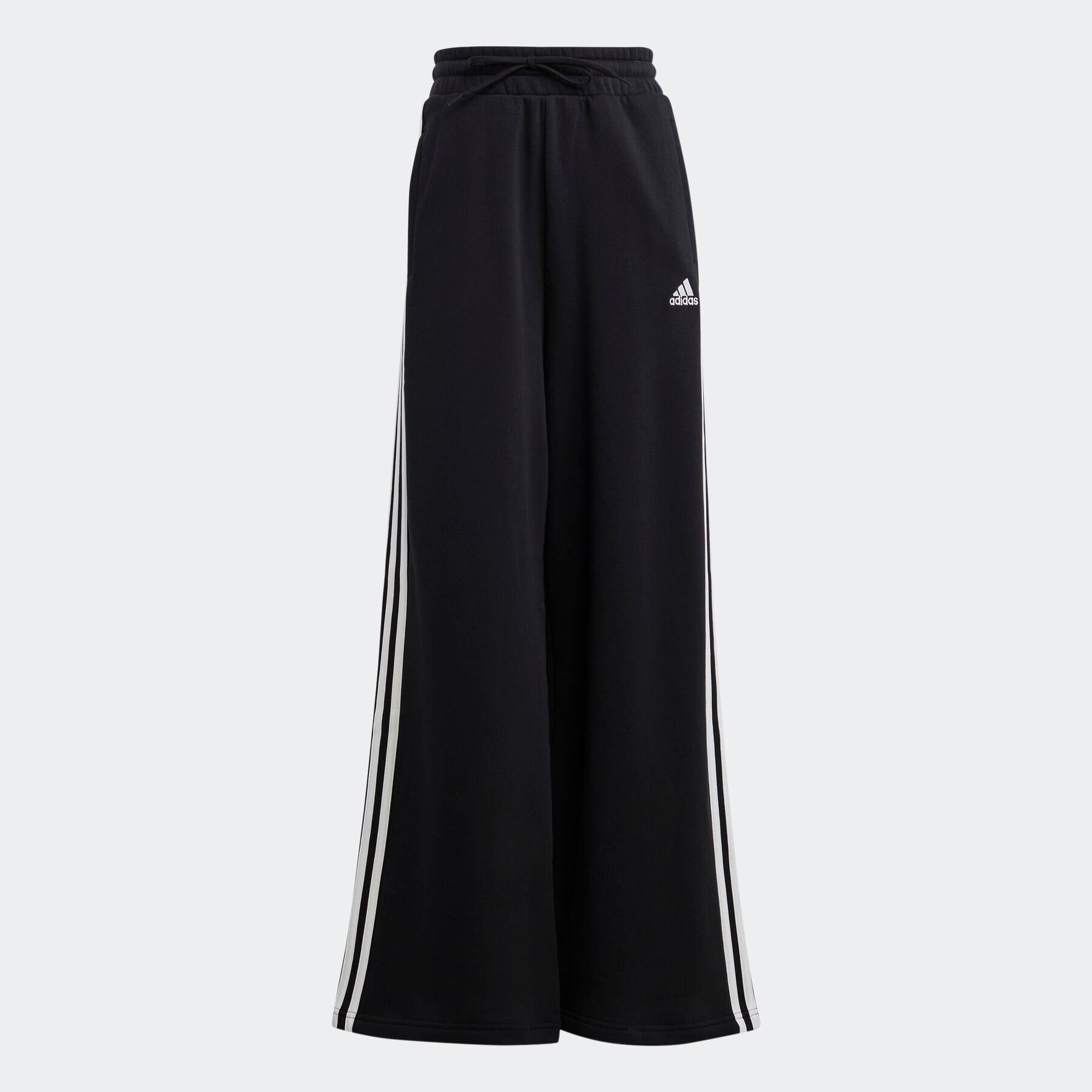 adidas Sportswear Sporthose »ESSENTIALS 3STREIFEN FRENCH TERRY WIDE HOSE«, (1 tlg.)