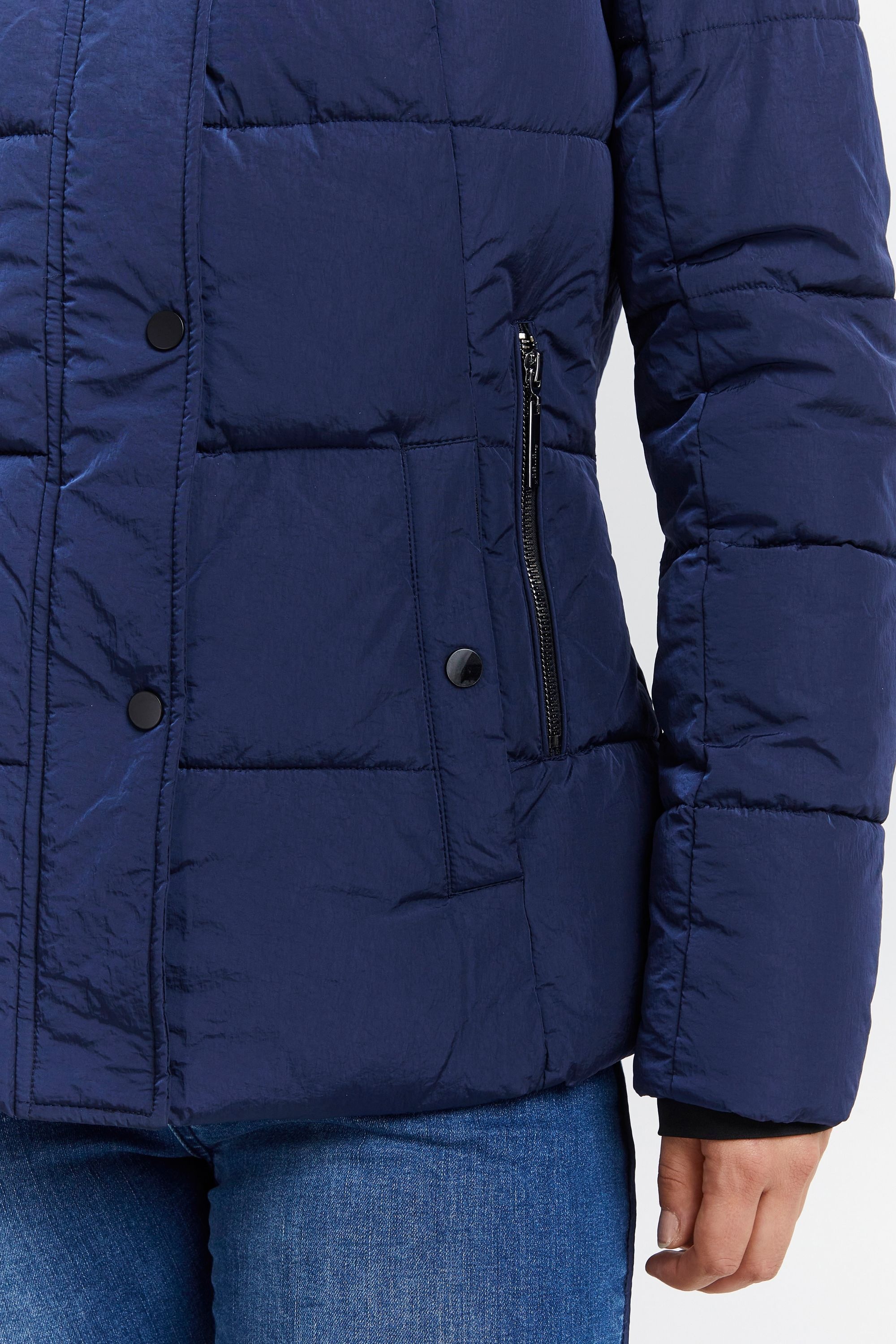 fransa Winterjacke »Winterjacke FRBac«, mit Kapuze