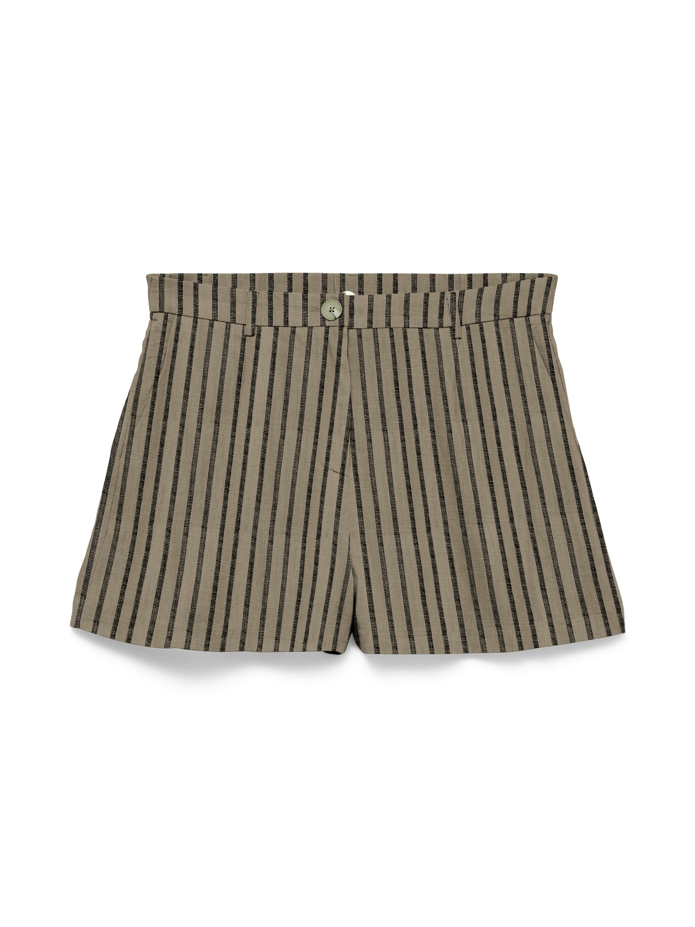 Vero Moda Shorts »VMROSIE MW SHORT SHORTS NOOS«  Viskosemischung, mit Leinen, regular waist, teil-elastisches Bündchen