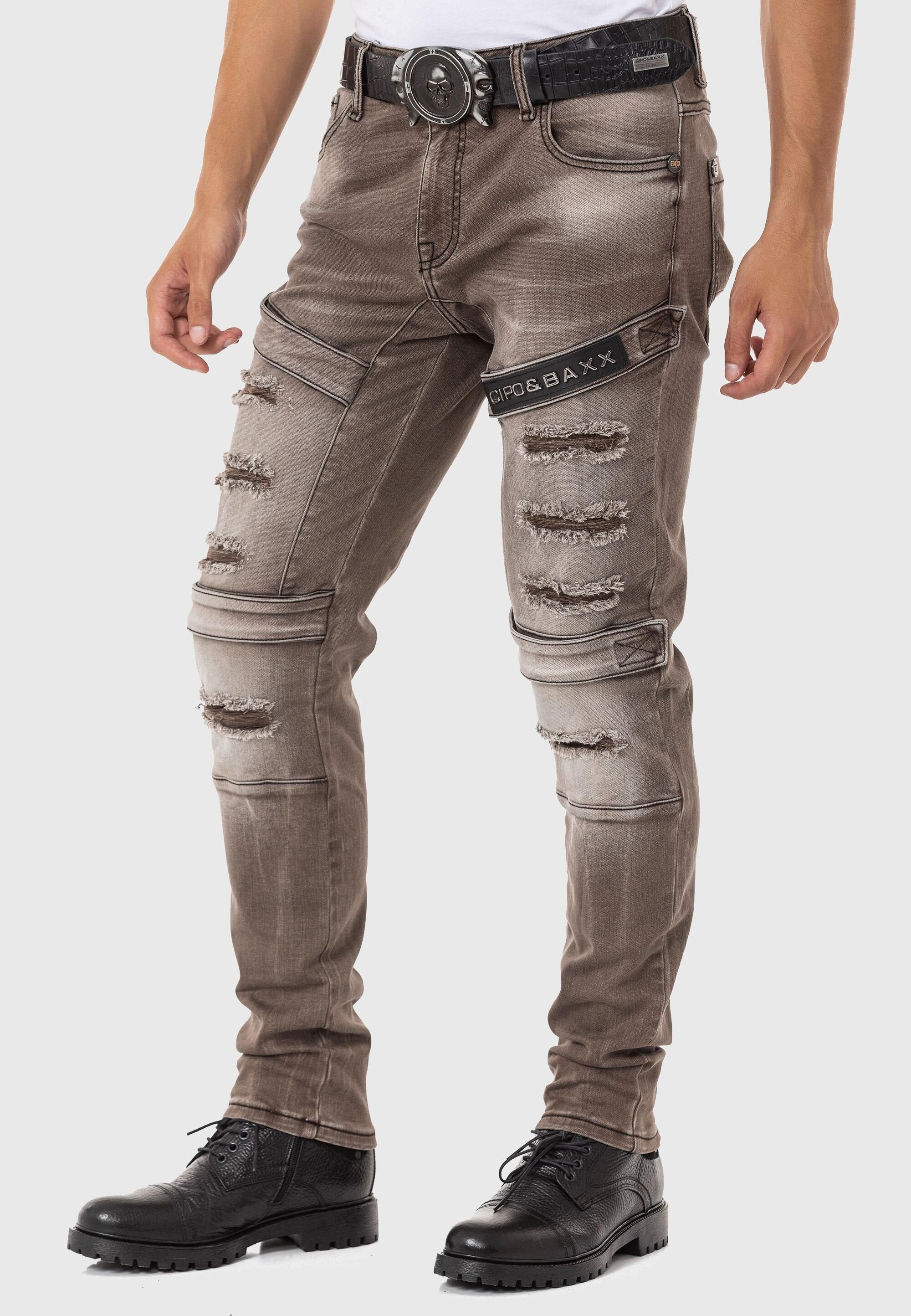 Cipo & Baxx 5-Pocket-Jeans »Cipo & Baxx Jeans« im destroyed Look