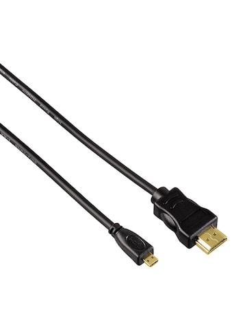 Hama Micro HDMI Kabel 2m, 4k, Ethernet Anschlusskabel, z.B. für kaufen