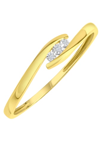 Goldring »Schmuck Geschenk Gold 375 Damenring Goldring«