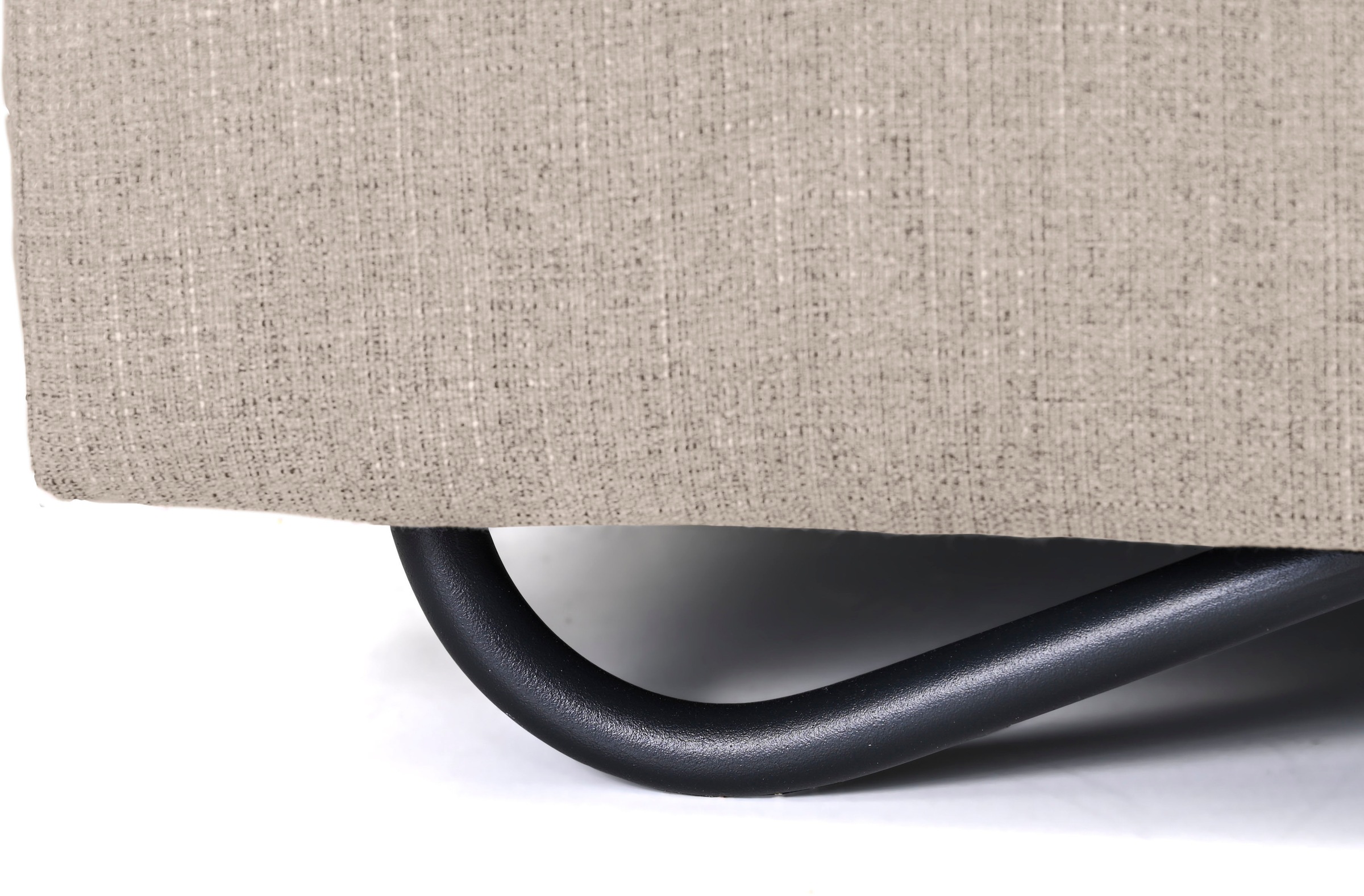 Alte Gerberei Sessel »Designsessel, Loungesessel im aufwendigen Design«, mit extravaganten Füße aus lackiertem Metall