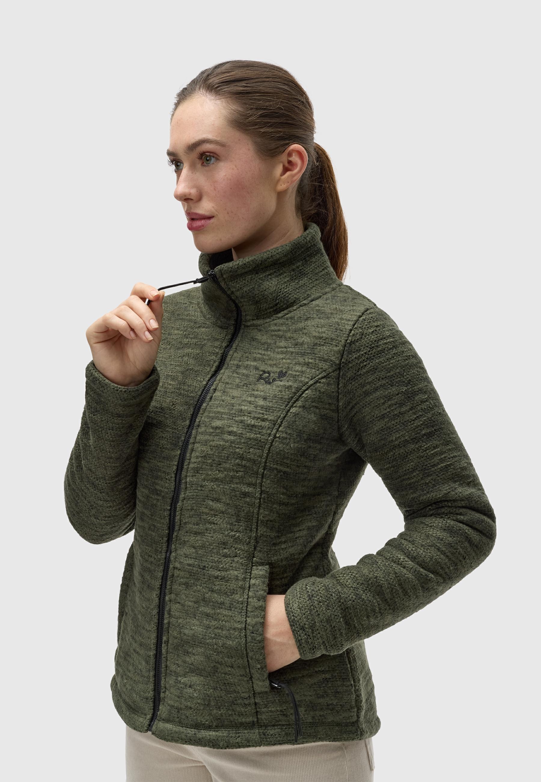 Ragwear Kapuzensweatjacke »Strickjacke Liram Melange«