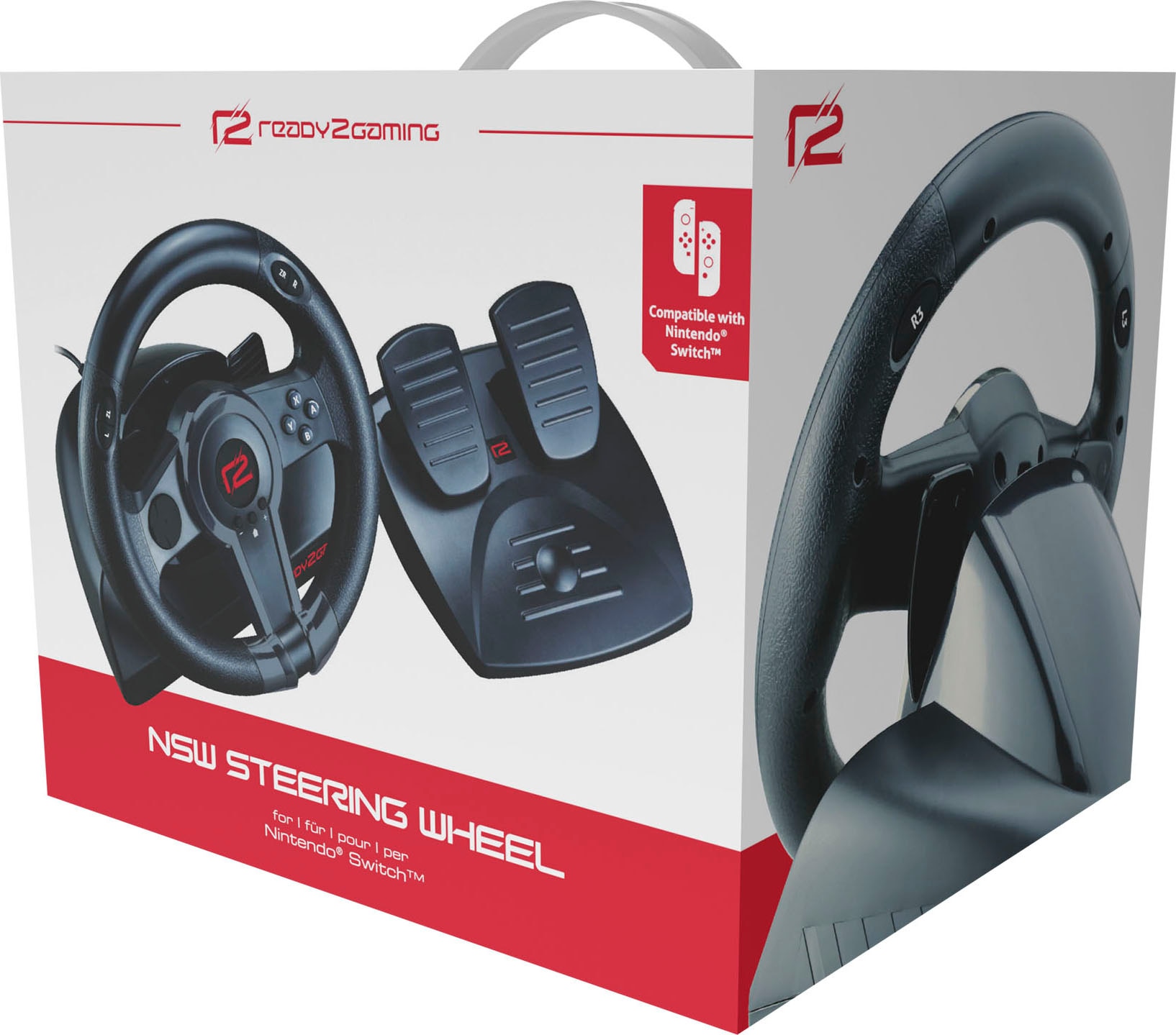 HORI Racing Wheel Pro Deluxe Lenkrad & Pedale (Schwarz) günstig
