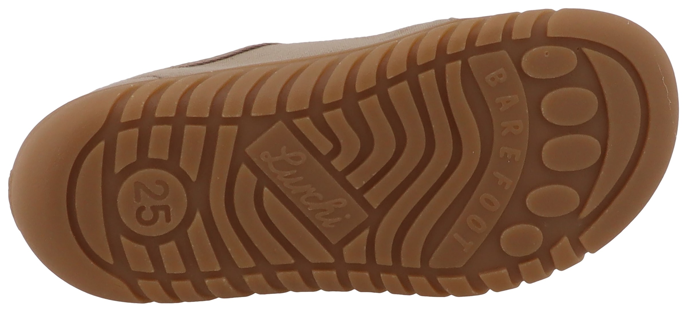 Lurchi Barfußschuh »Bibu Barefoot«  Klettschuh, Hausschuh mit Label, Größenschablone zum Download