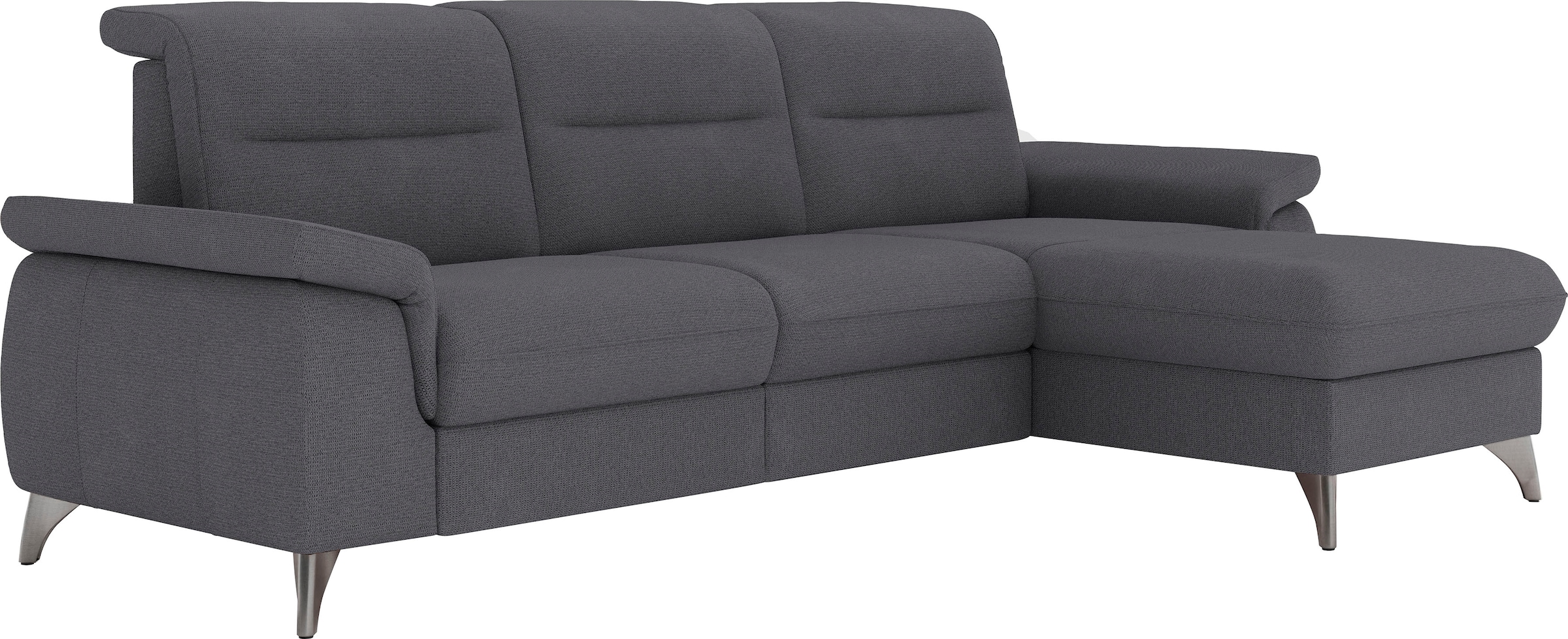 sit&more Ecksofa »Astoria L-Form«, wahlweise mit motorischer Relaxfunktion