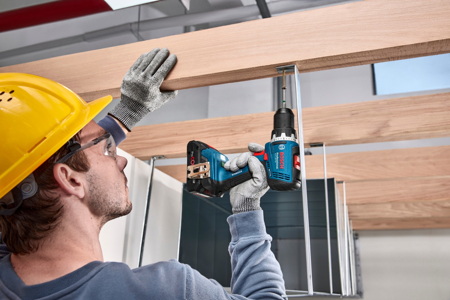 Bosch Professional Akku-Bohrschrauber »»GSR 18V-65««, Inkl. 2x Akku GBA 18V 5,0Ah, in L-BOXX 136