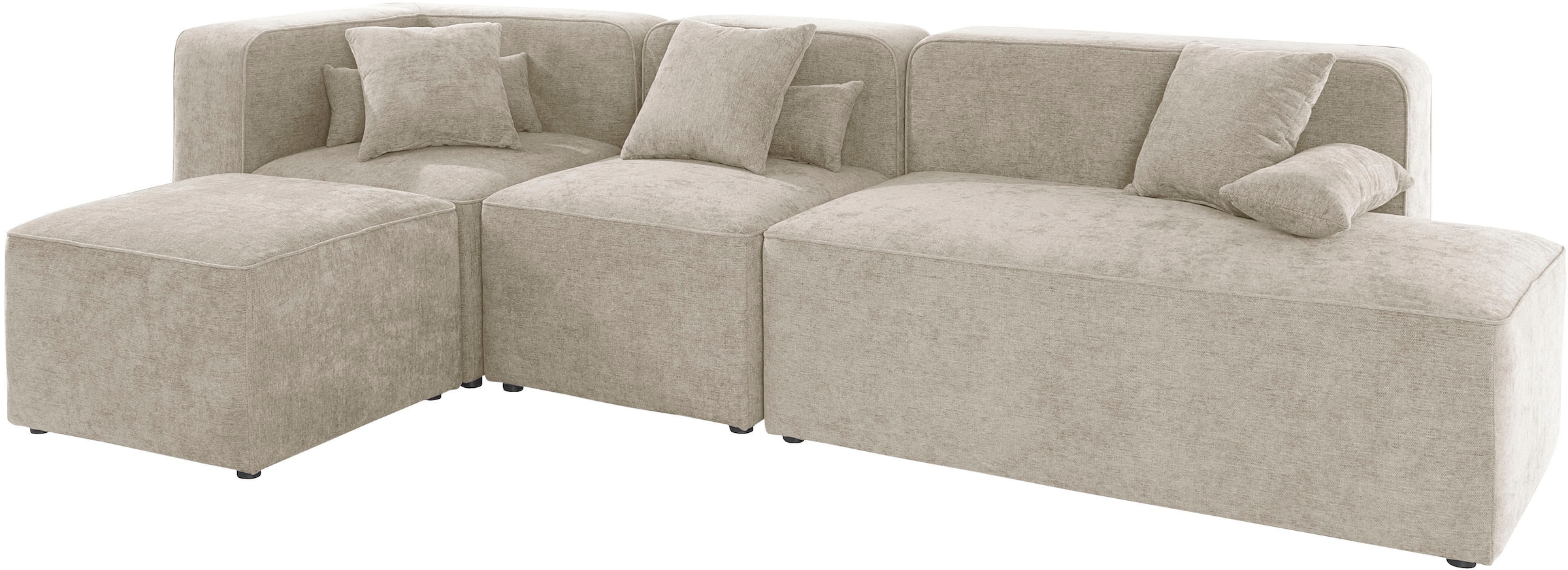 andas Ecksofa »Sundstrup L-Form«, Modulserie, individuelle Zusammenstellung