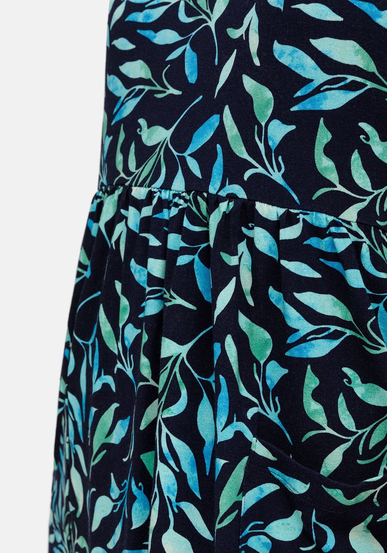 Sheego Sommerkleid »Ärmelloses Jerseykleid in leicht ausgestellter Form«