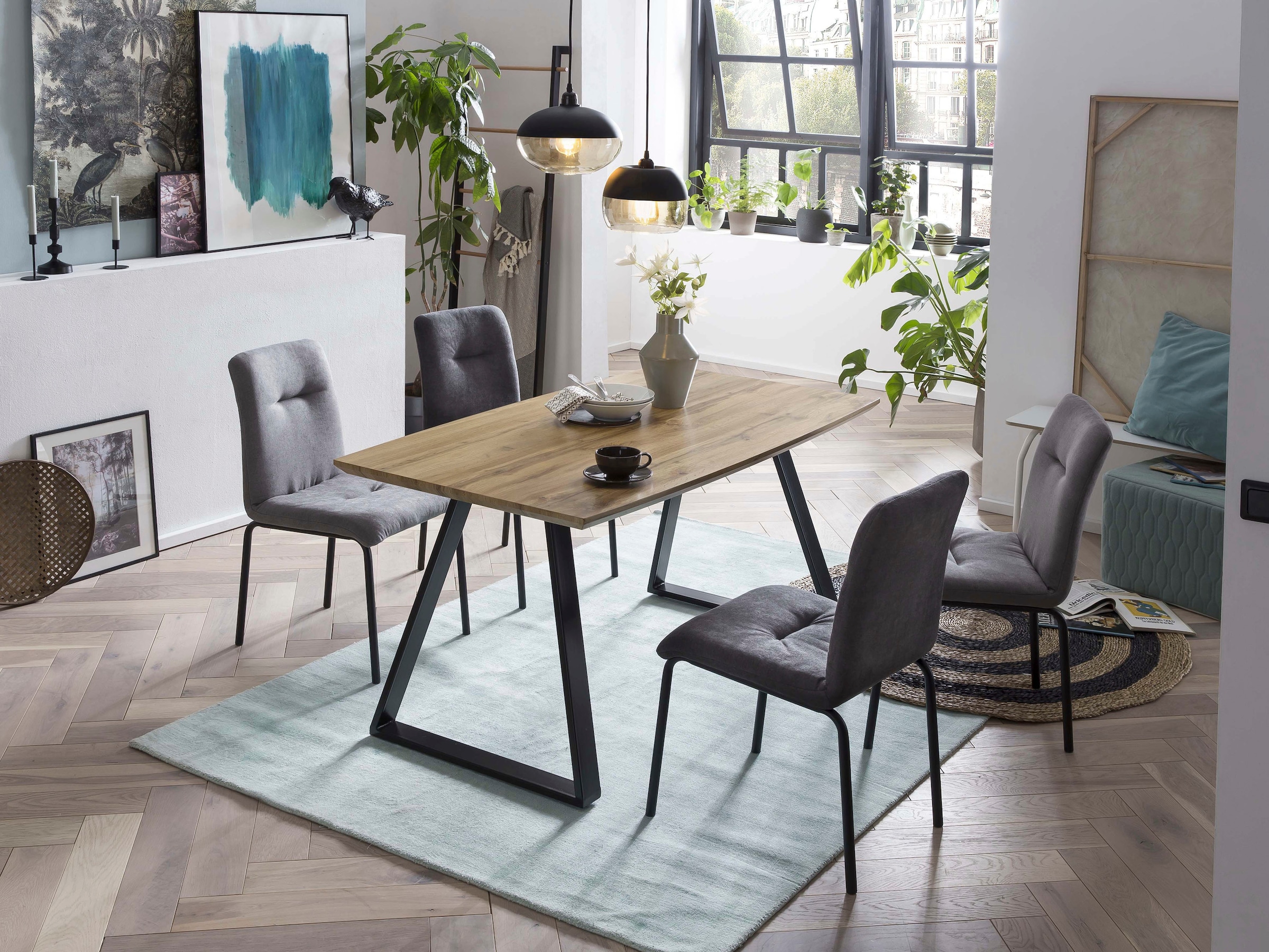INOSIGN Polsterstuhl »Marla«, (Set), 2 St., Stoff